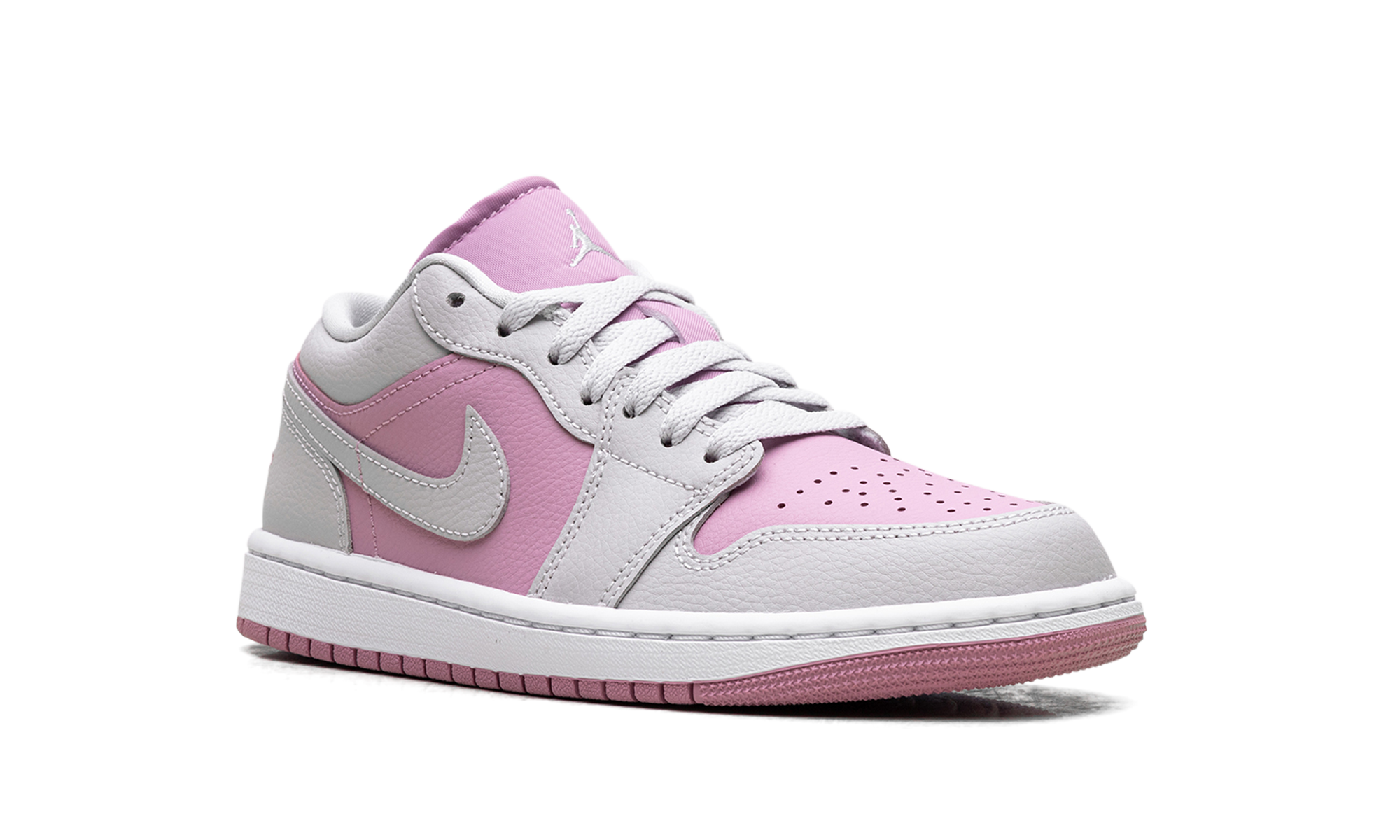 jordan 1 low orchid neutral grey women s+DC0774-510+diagnol right view