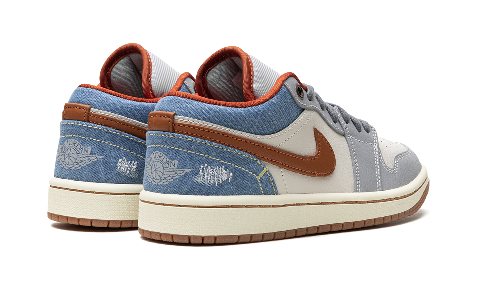 jordan 1 low phantom denim women s+FZ5045-091+diagnol right behind view