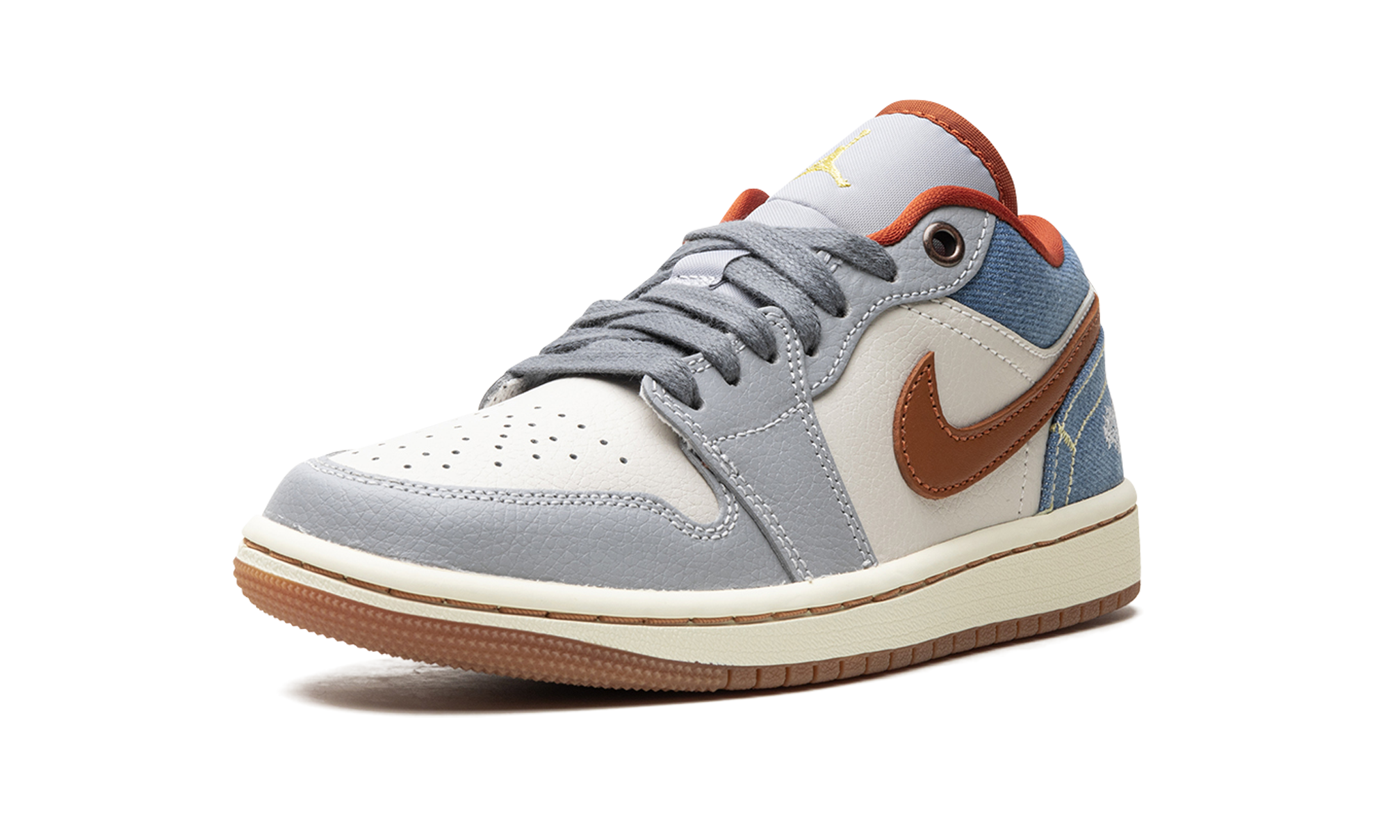 jordan 1 low phantom denim women s+FZ5045-091+left diagnol single view