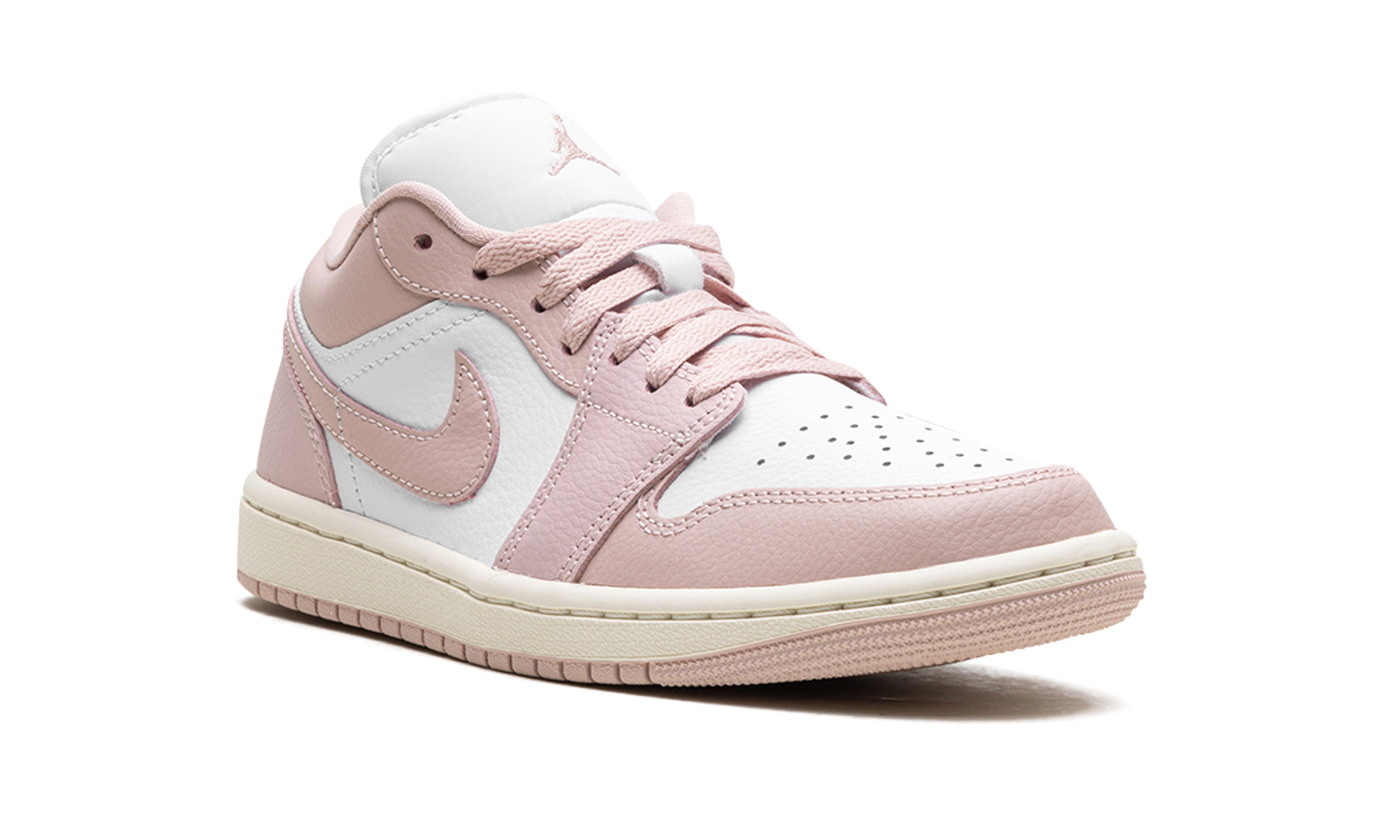 jordan 1 low pink oxford women s+DC0774-162+diagnol right view
