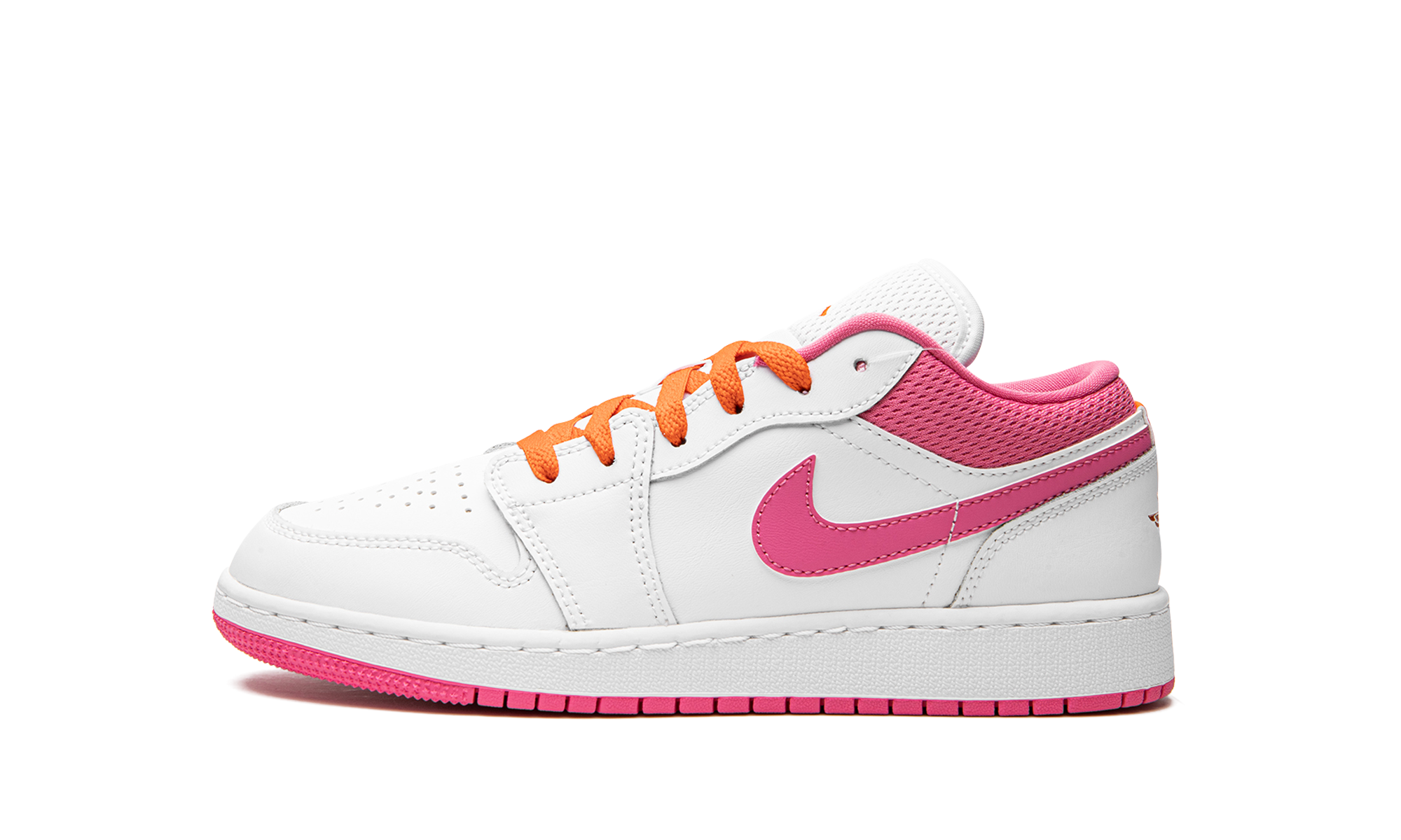 jordan 1 low pinksicle orange gs+DR9498-168+diagnol right view 1