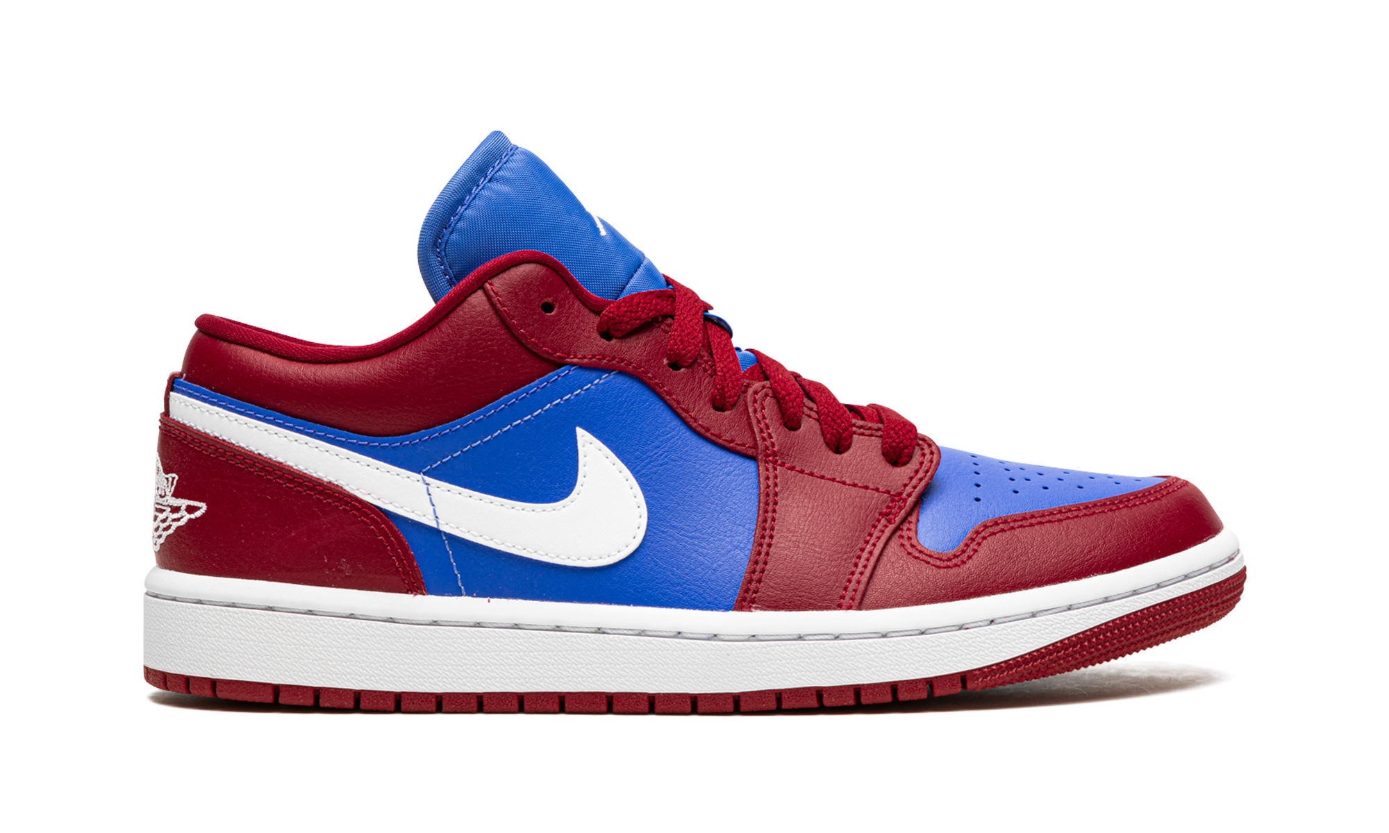 jordan 1 low pomegranate medium blue women s+DC0774-604+right view