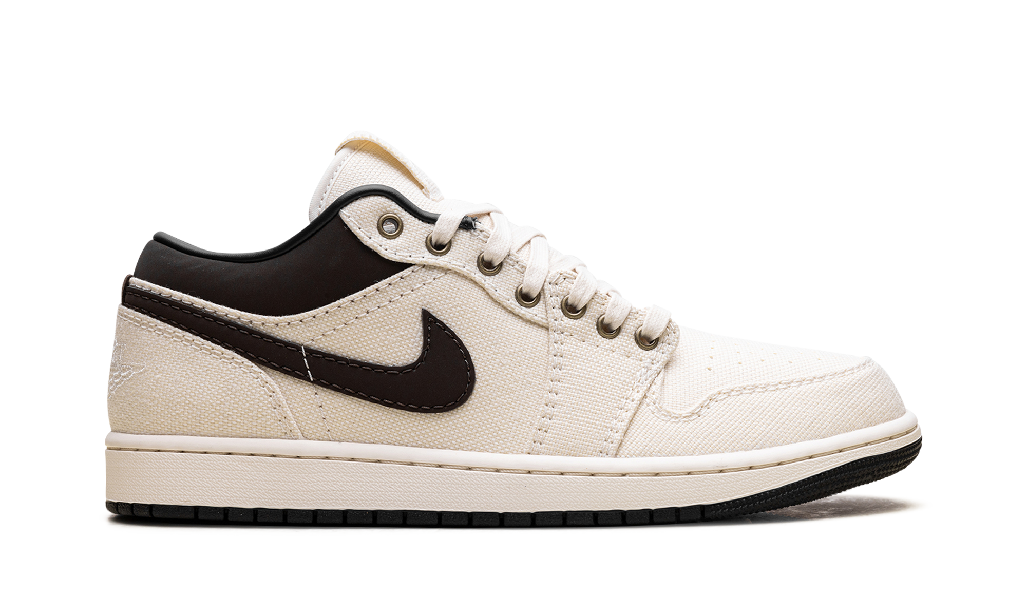 jordan 1 low premium pale ivory off noir baroque brown+IB8058-110+right view