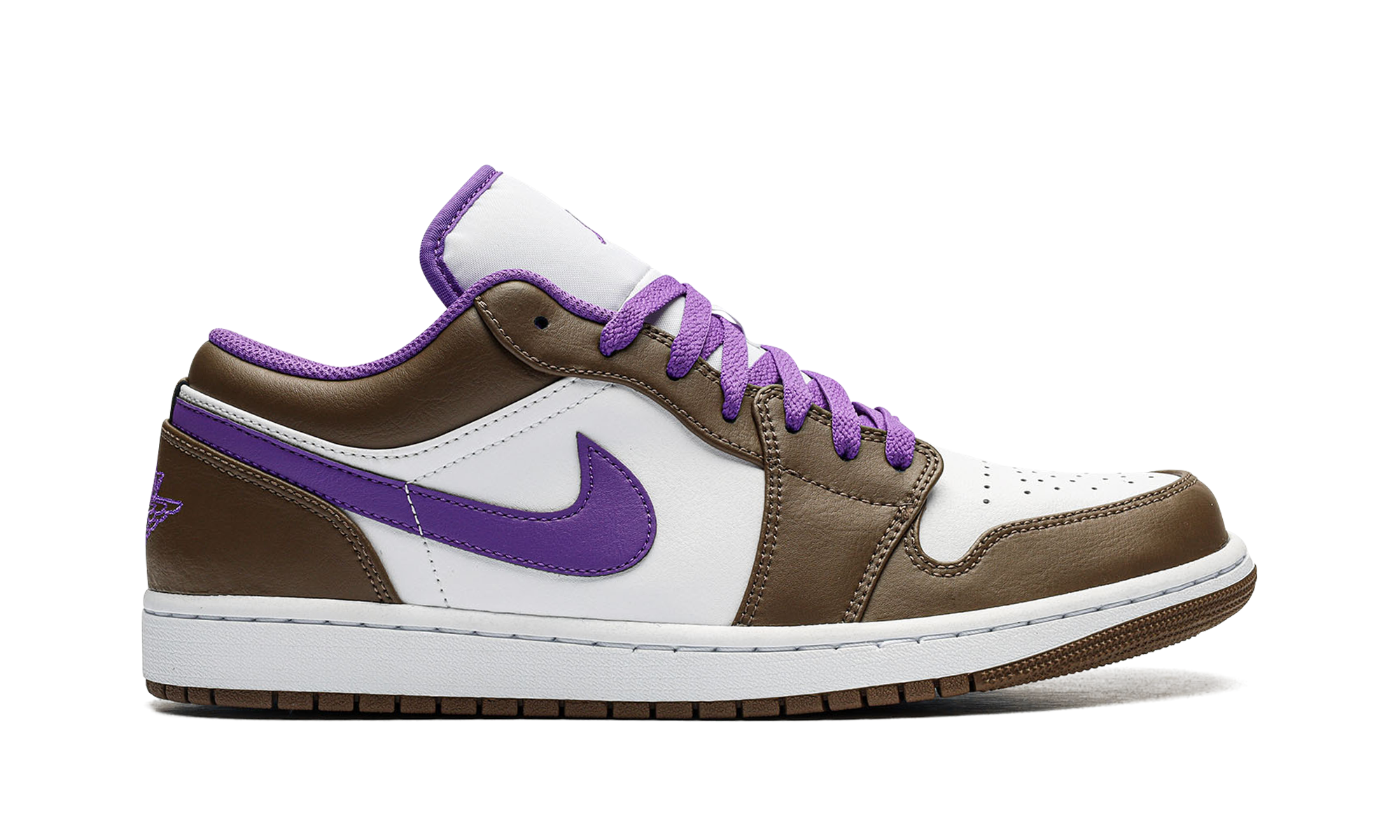 jordan 1 low purple mocha+553558-215+right view