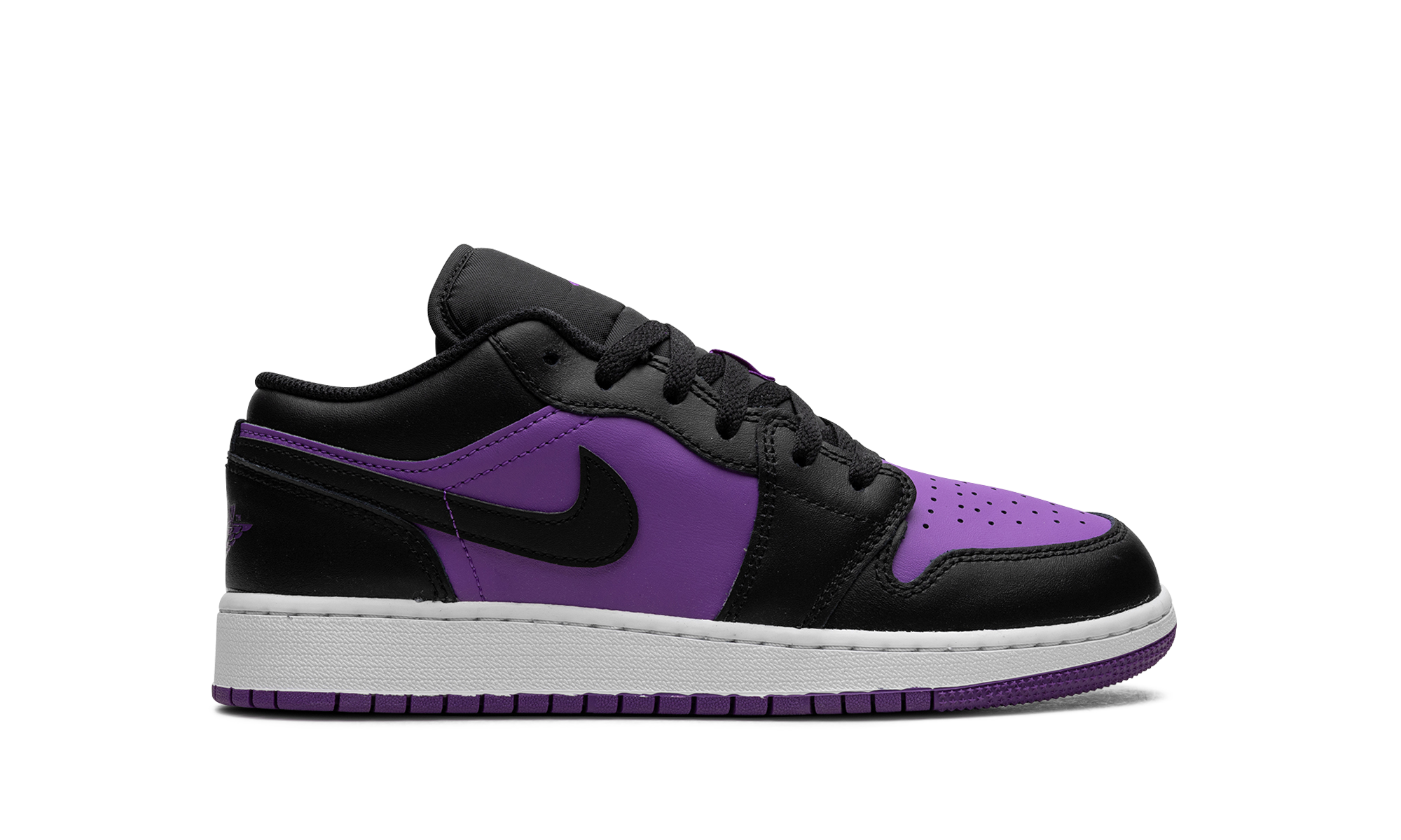 jordan 1 low purple venom gs+553560-505+right view