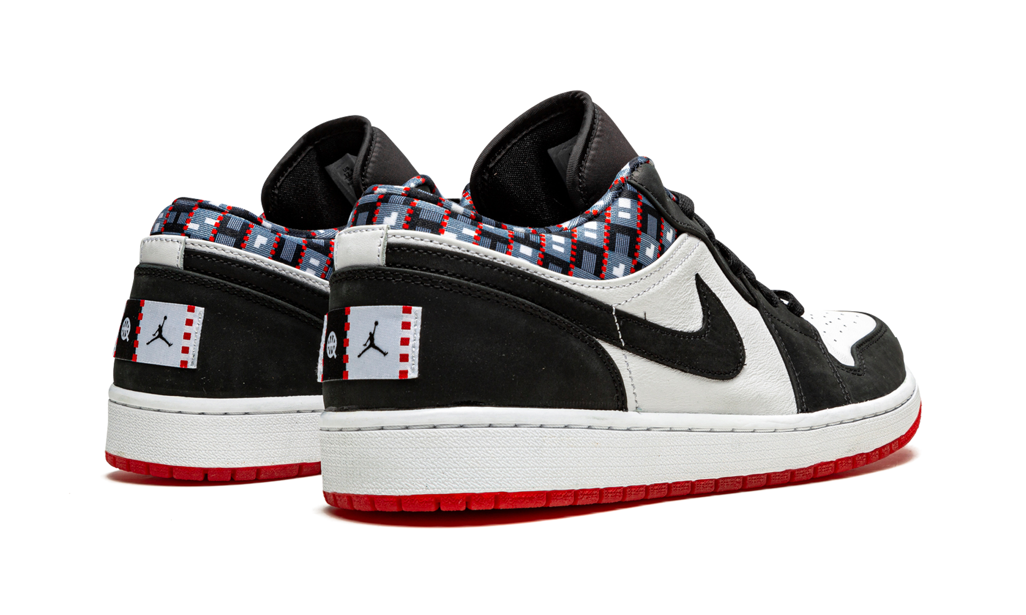 jordan 1 low quai 54 2021+DM0095-106+diagnol right behind view