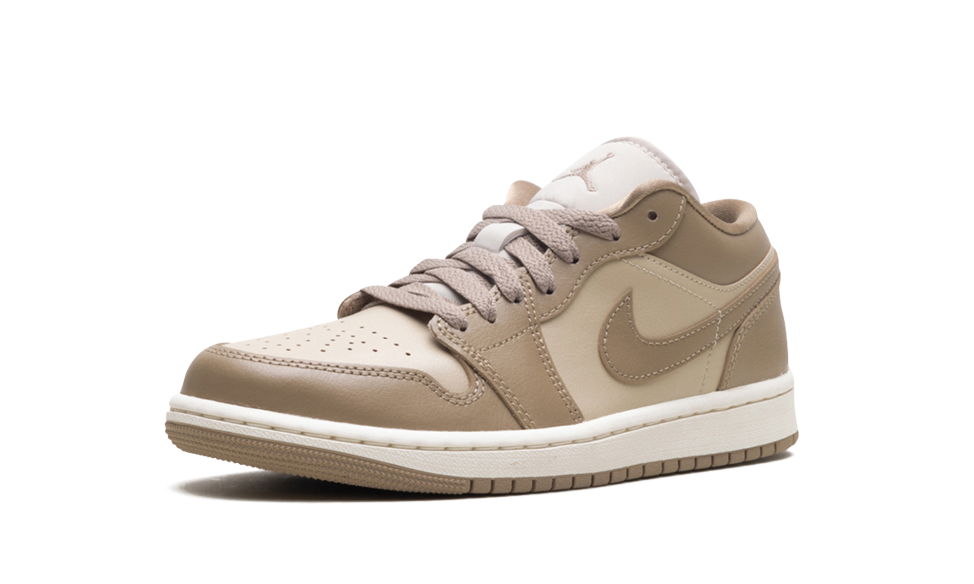 jordan 1 low rattan sail desert camo women s+DC0774-203+left diagnol single view