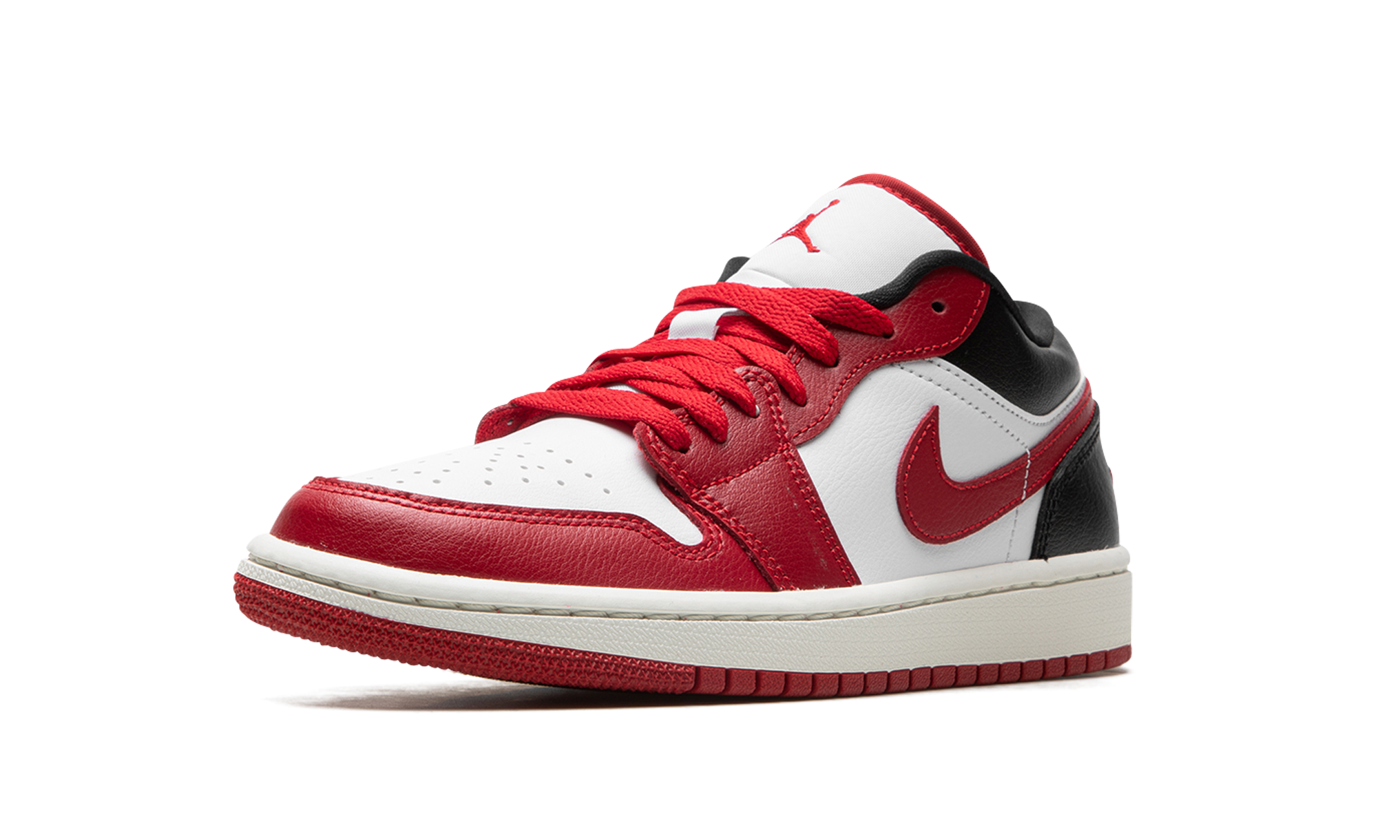 jordan 1 low reverse black toe women s+DC0774-160+left diagnol single view