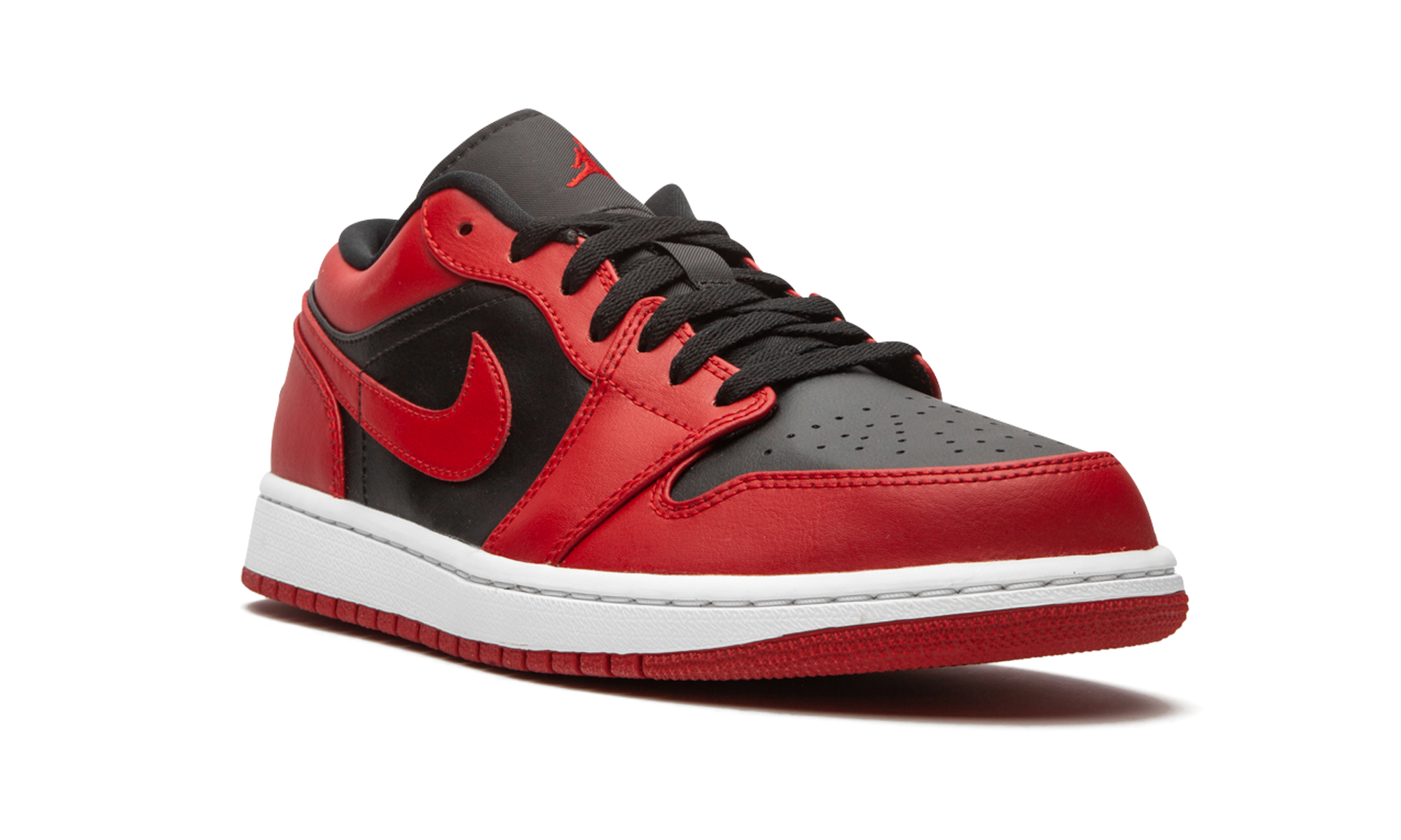 jordan 1 low reverse bred+553558-606+diagnol right view