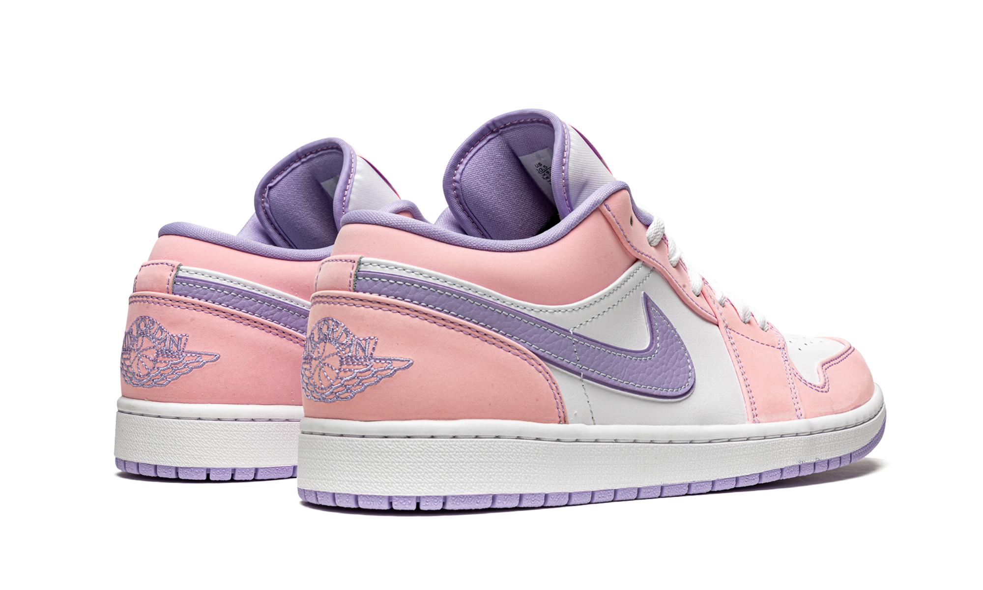 jordan 1 low se arctic punch+CK3022-600+diagnol right behind view