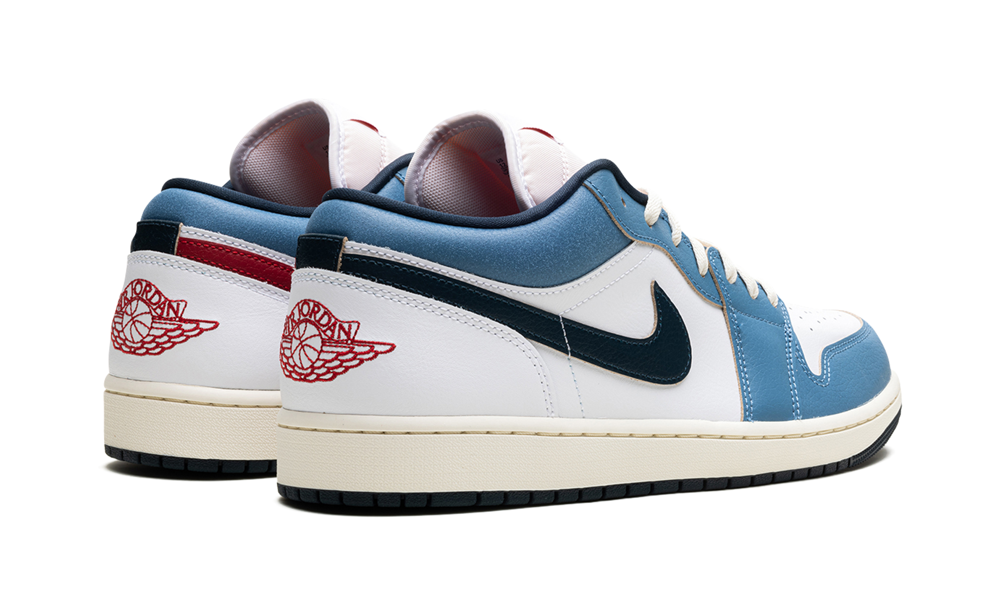 jordan 1 low se armory navy+HM3711-144+diagnol right behind view