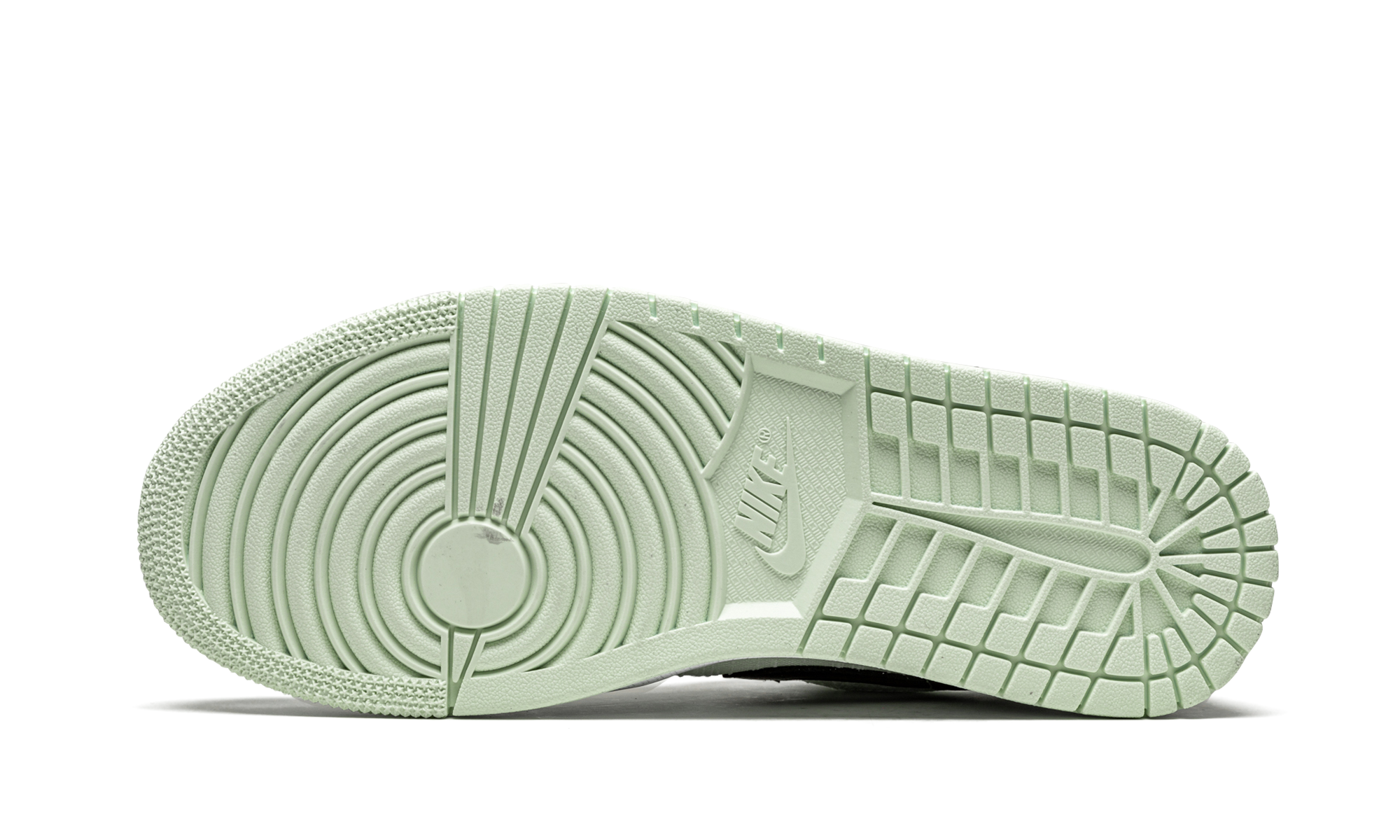jordan 1 low se barely green women s+CZ0776-300+bottom view