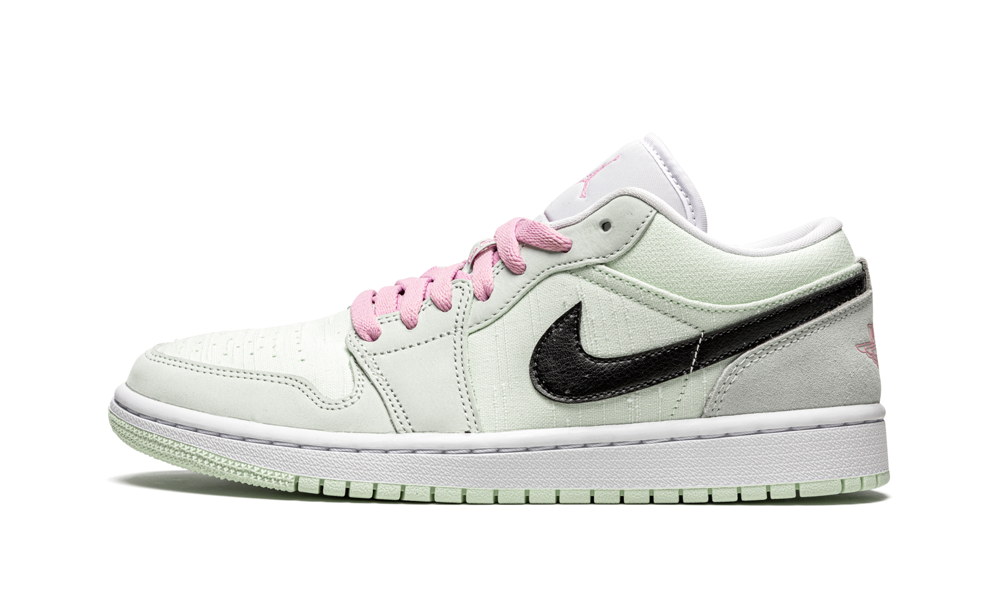 jordan 1 low se barely green women s+CZ0776-300+diagnol right view 1