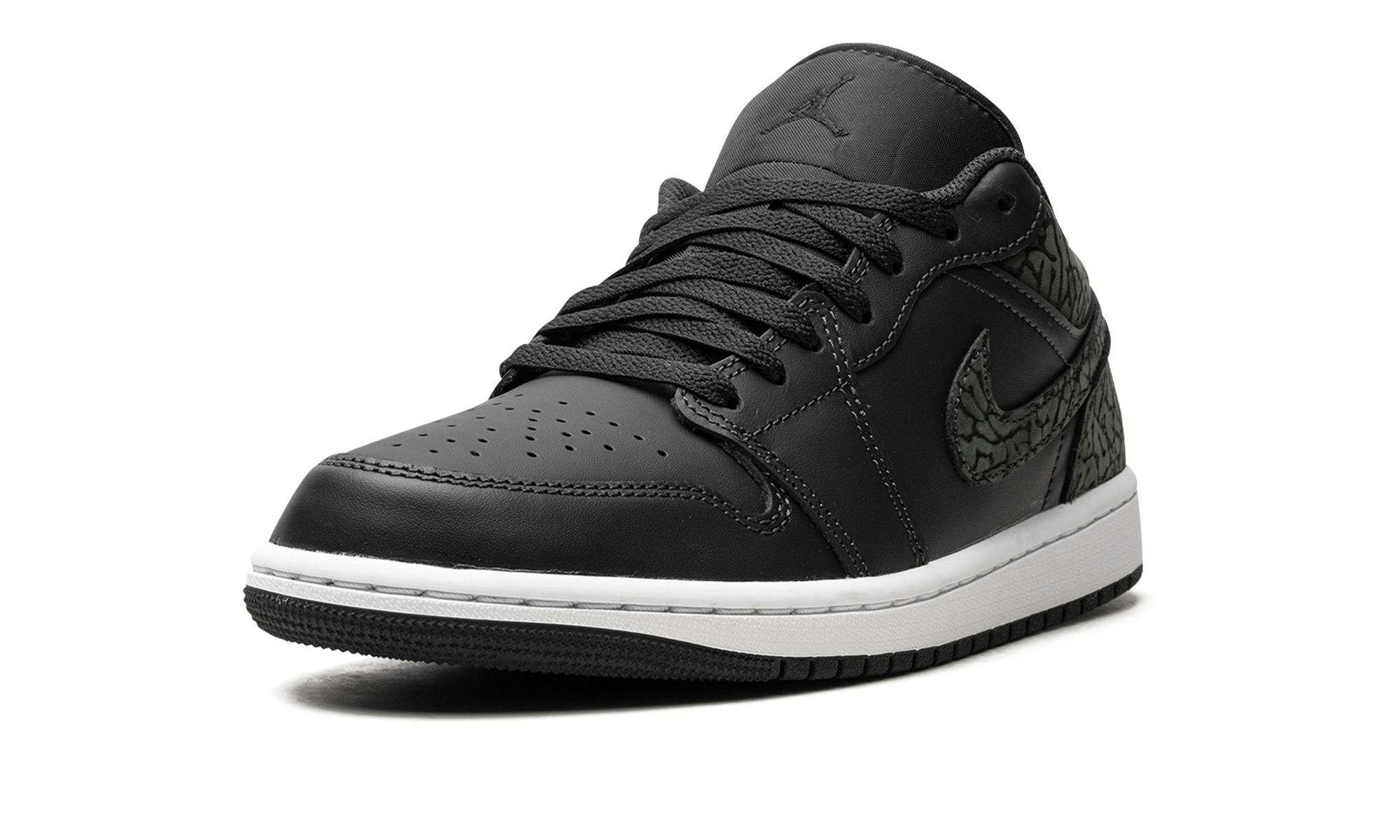 jordan 1 low se black elephant+FB9907-001+left diagnol single view