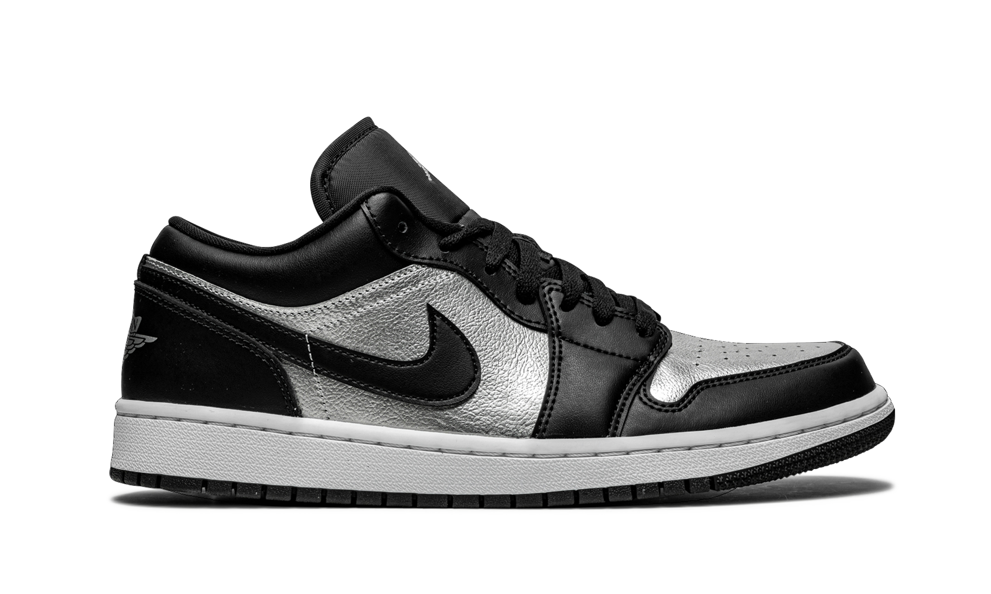 jordan 1 low se black metallic silver women s+DA5551-001+right view