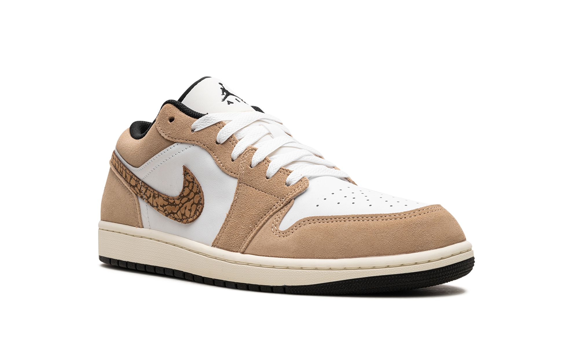 jordan 1 low se brown elephant+DZ4130-201+diagnol right view