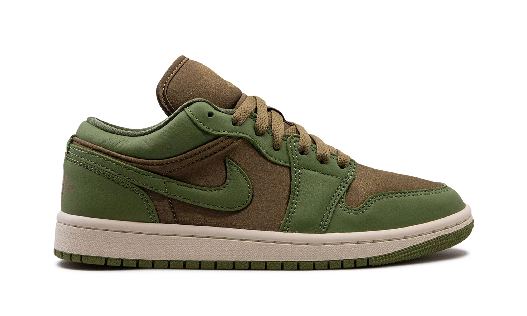 jordan 1 low se brown kelp sky j light olive women s+FB9893-300+right view