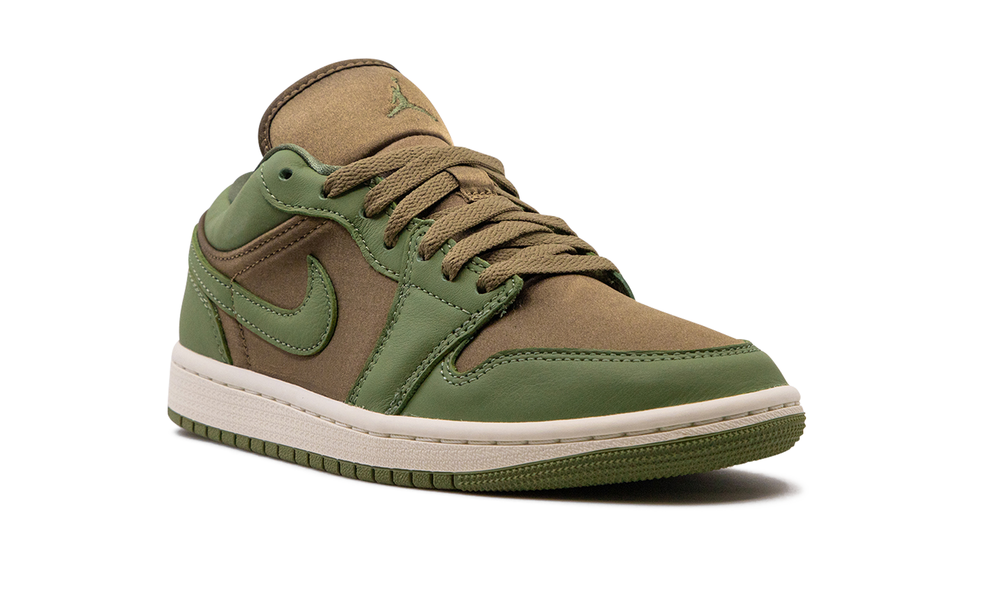 jordan 1 low se brown kelp sky j light olive women s+FB9893-300+diagnol right view