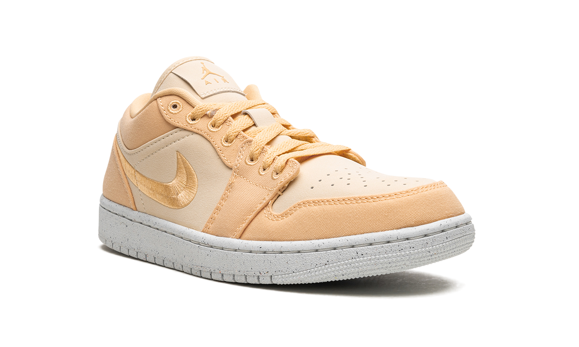 jordan 1 low se celestial gold women s+DV0426-200+diagnol right view