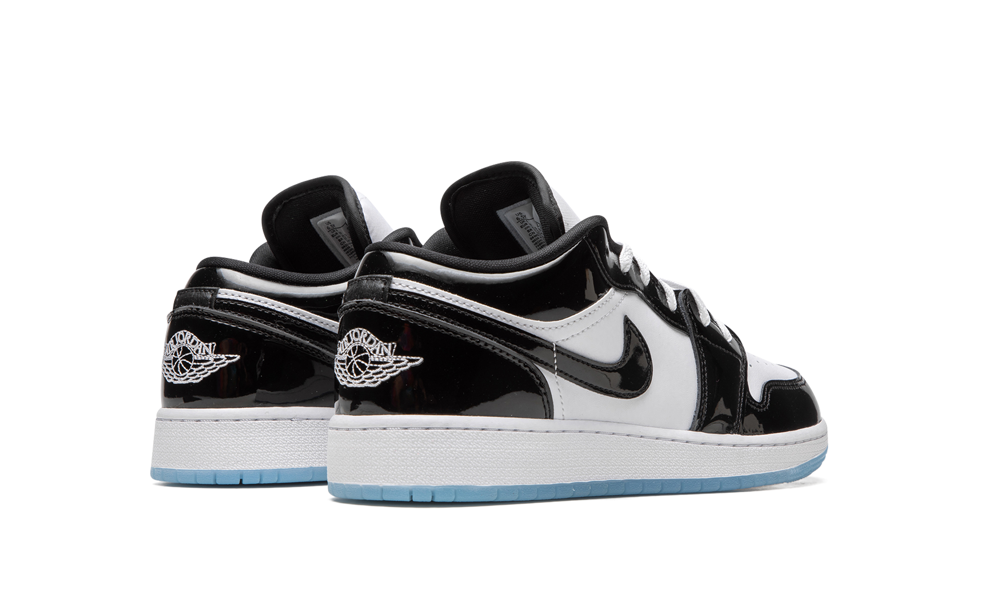 jordan 1 low se concord gs+DV1333-100+diagnol right behind view