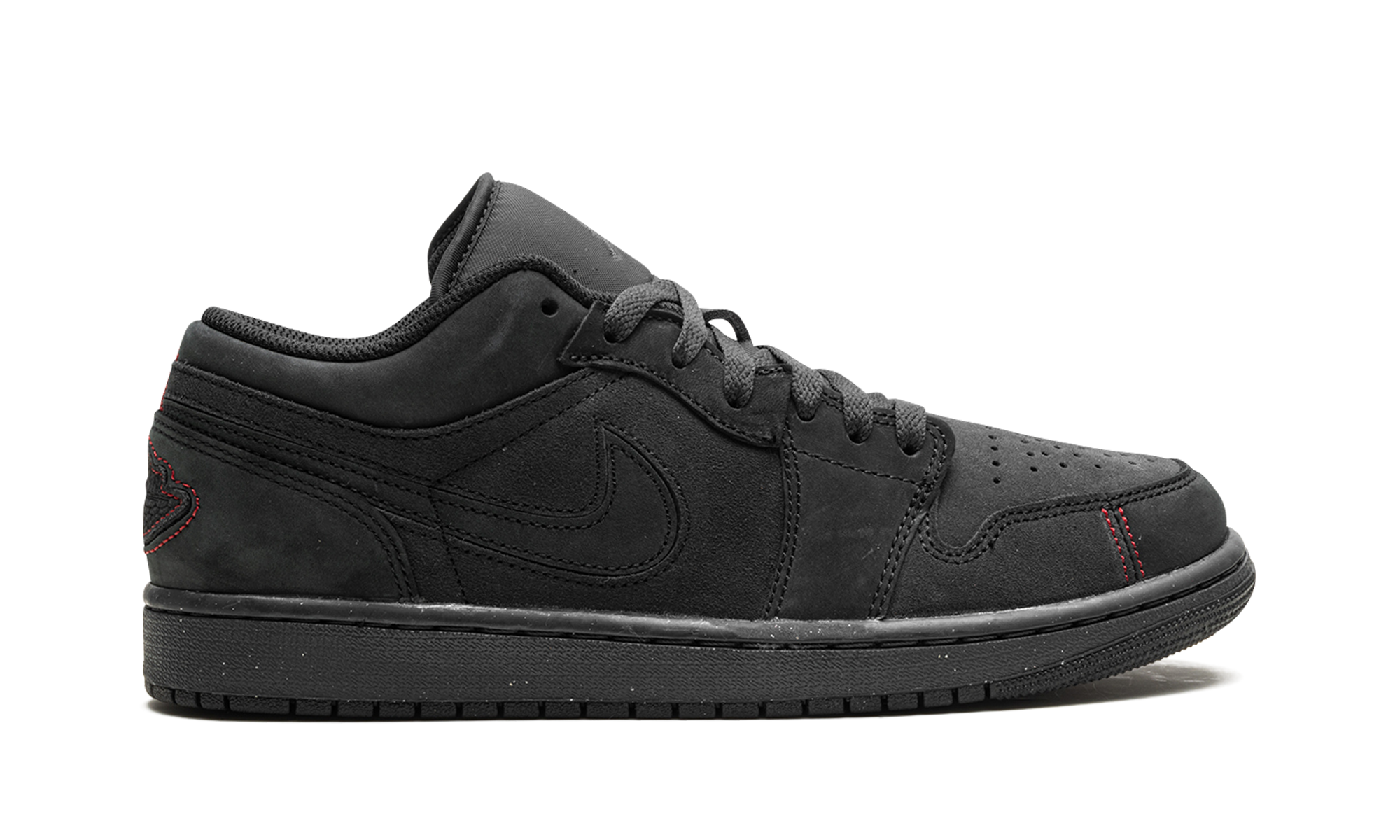 jordan 1 low se craft dark smoke grey varsity red+FD8635-001+right view