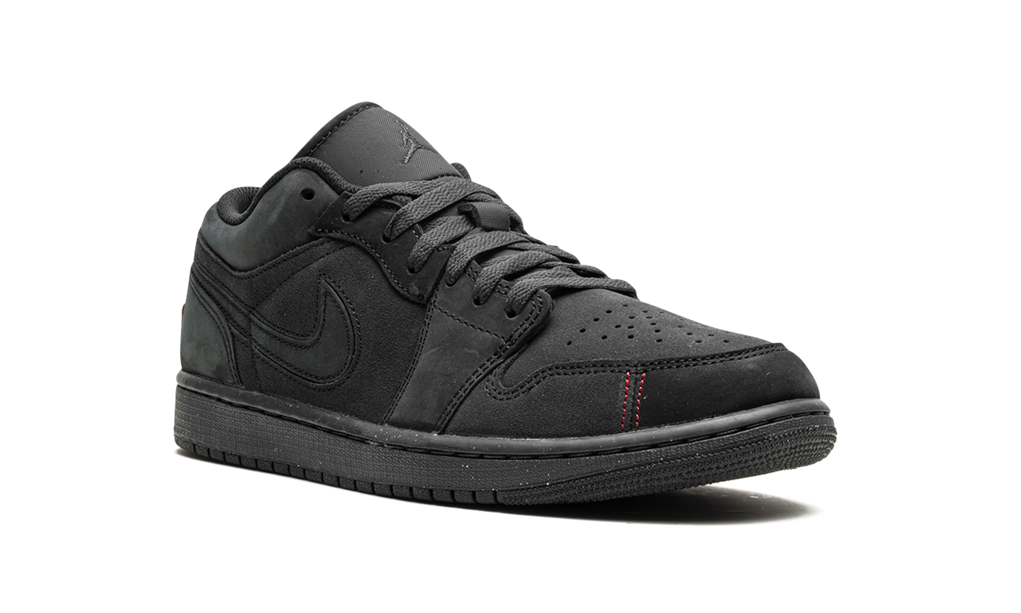 jordan 1 low se craft dark smoke grey varsity red+FD8635-001+diagnol right view