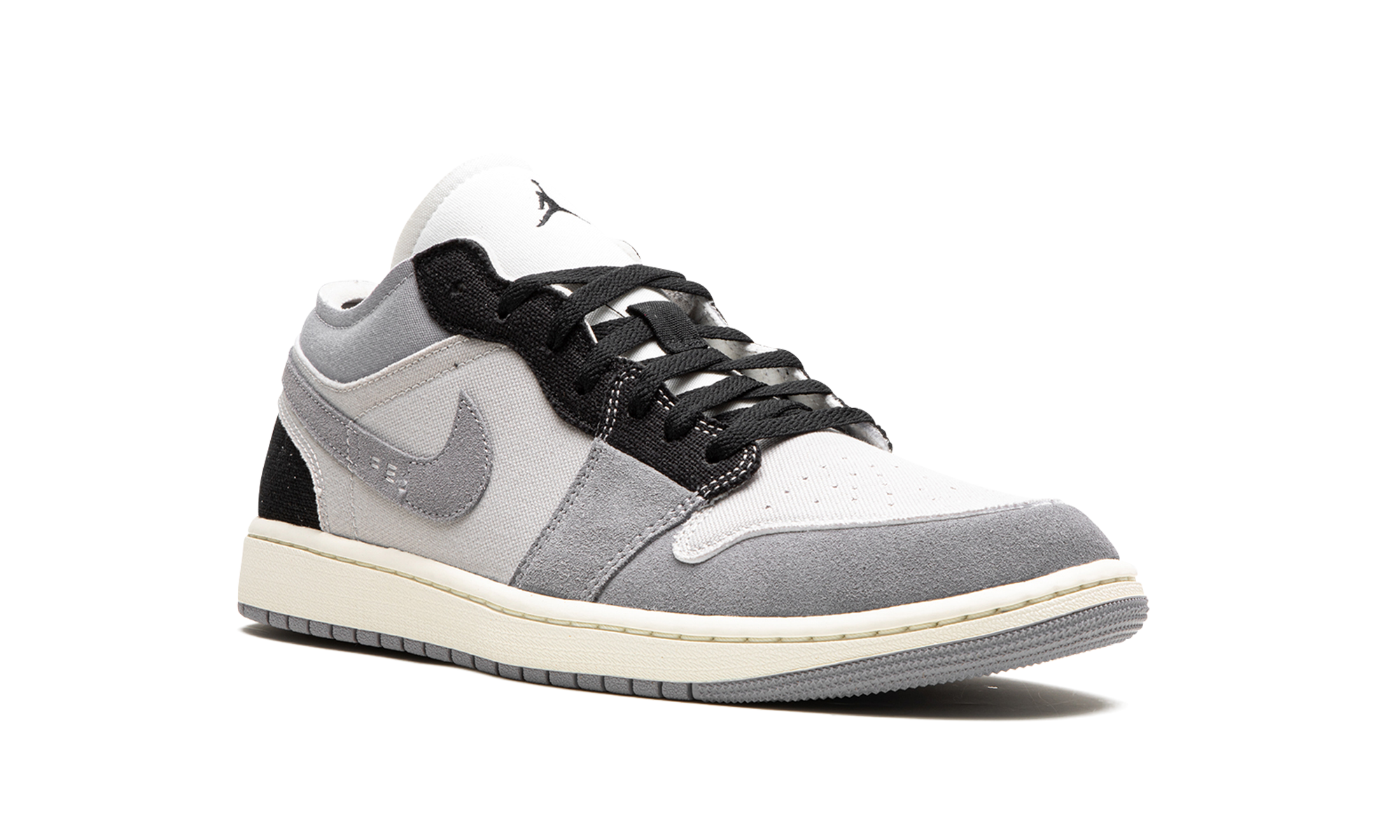 jordan 1 low se craft inside out cement grey+DZ4135-002+diagnol right view