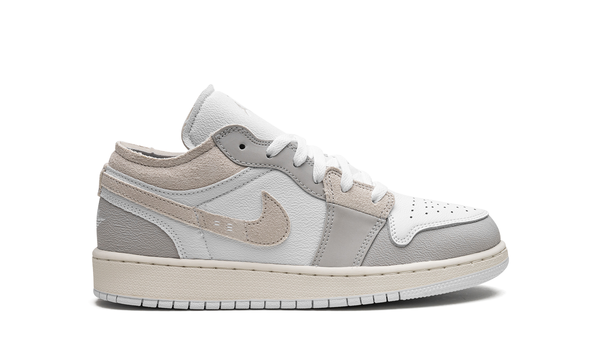 jordan 1 low se craft inside out tech grey gs+FB9139-002+right view