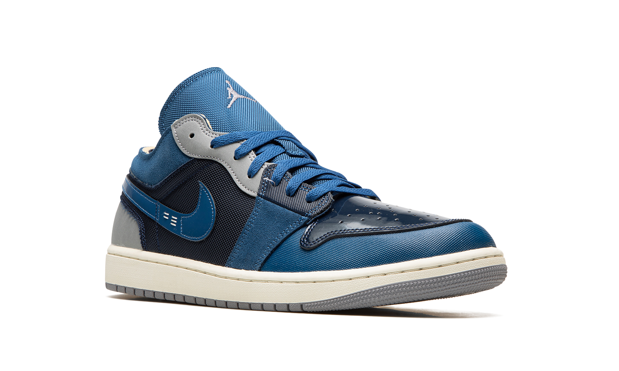 jordan 1 low se craft obsidian french blue ashen slate white+DR8867-400+diagnol right view