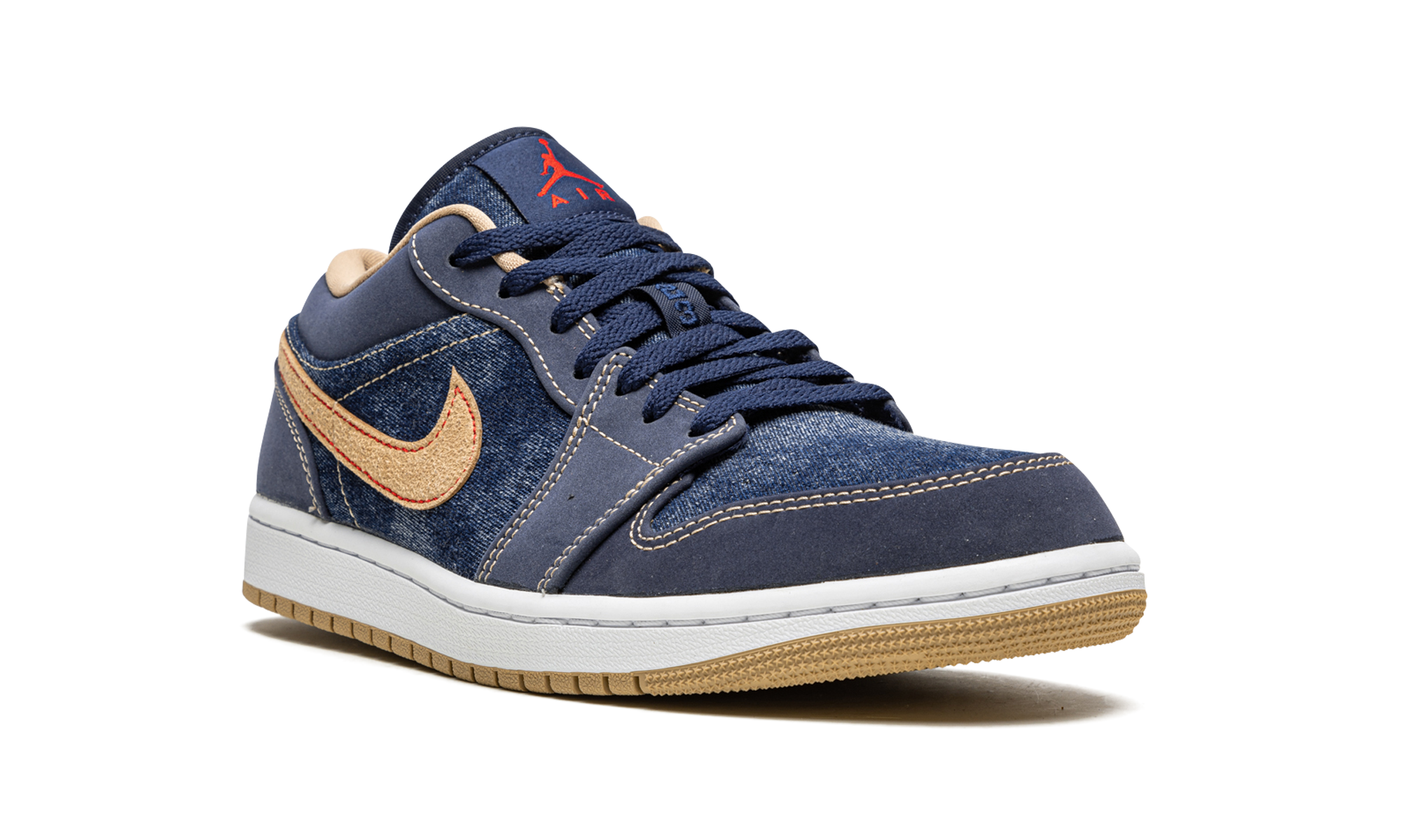 jordan 1 low se denim+DH1259-400+diagnol right view