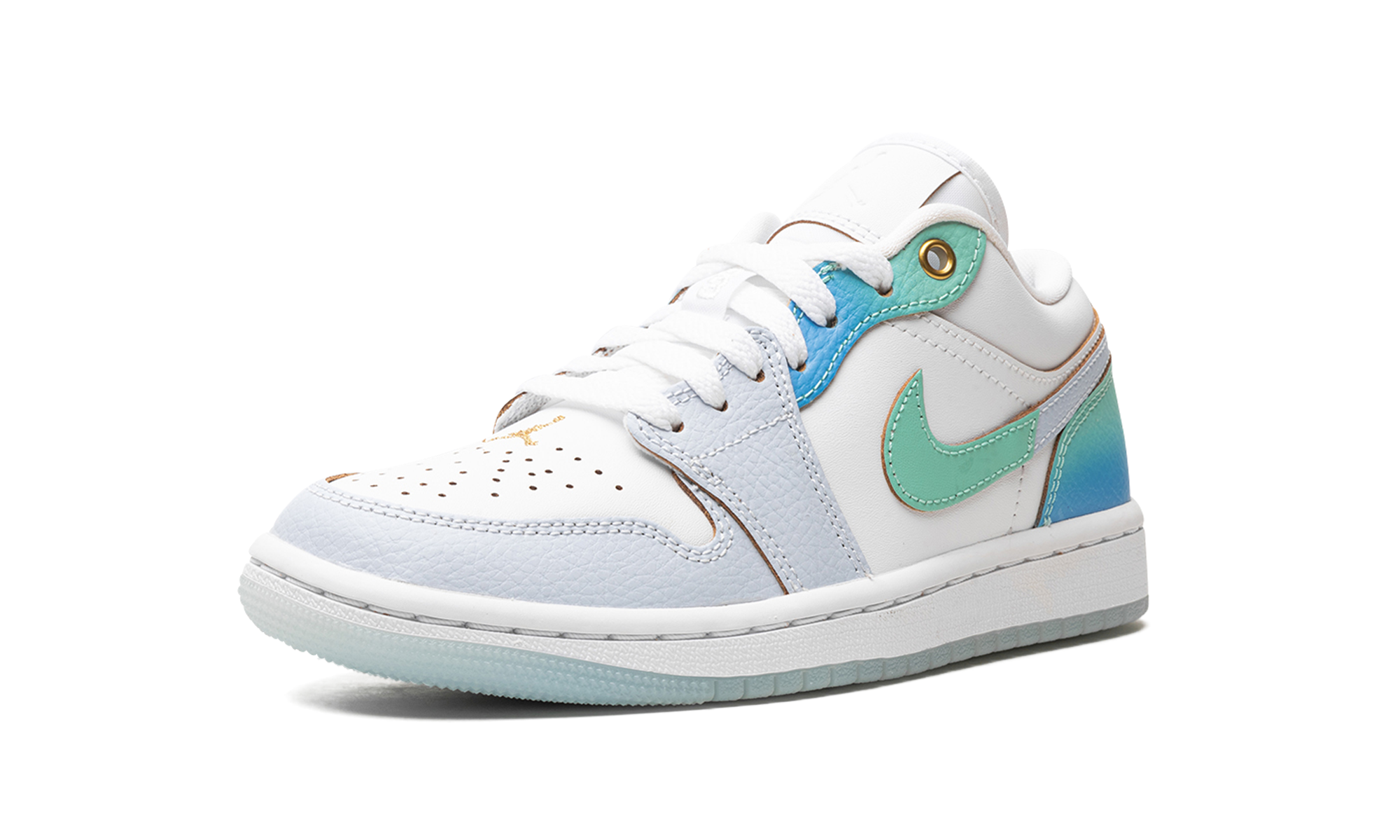 jordan 1 low se emerald rise women s+FN8899-131+left diagnol single view