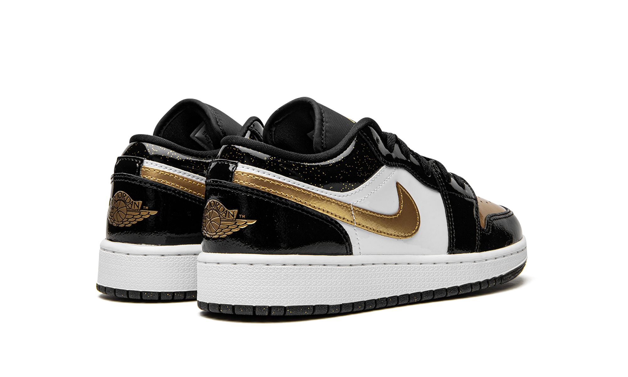 jordan 1 low se gold toe gs+DR6970-071+diagnol right behind view