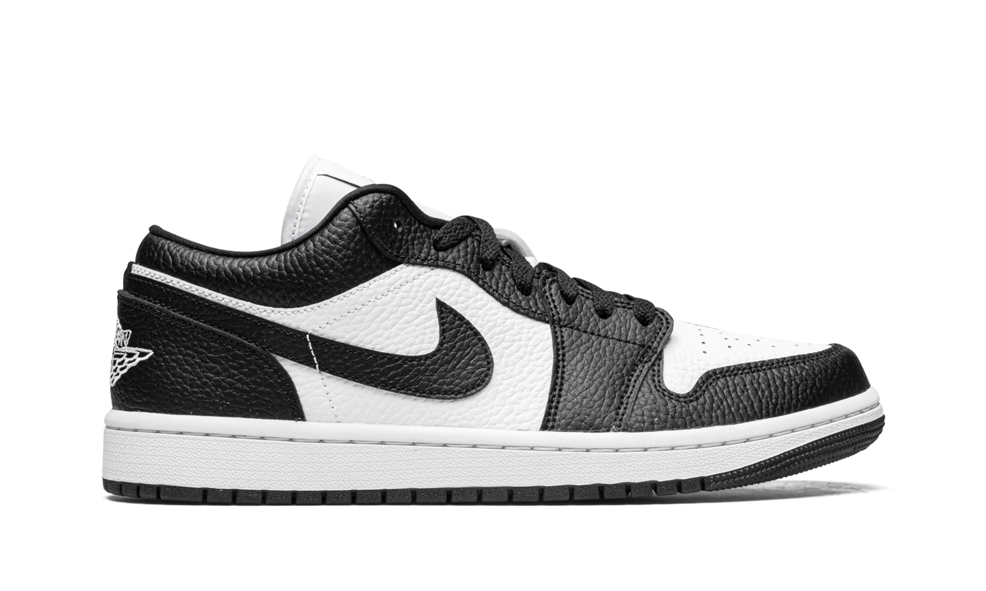 jordan 1 low se homage split white black women s+DR0502-101+right view