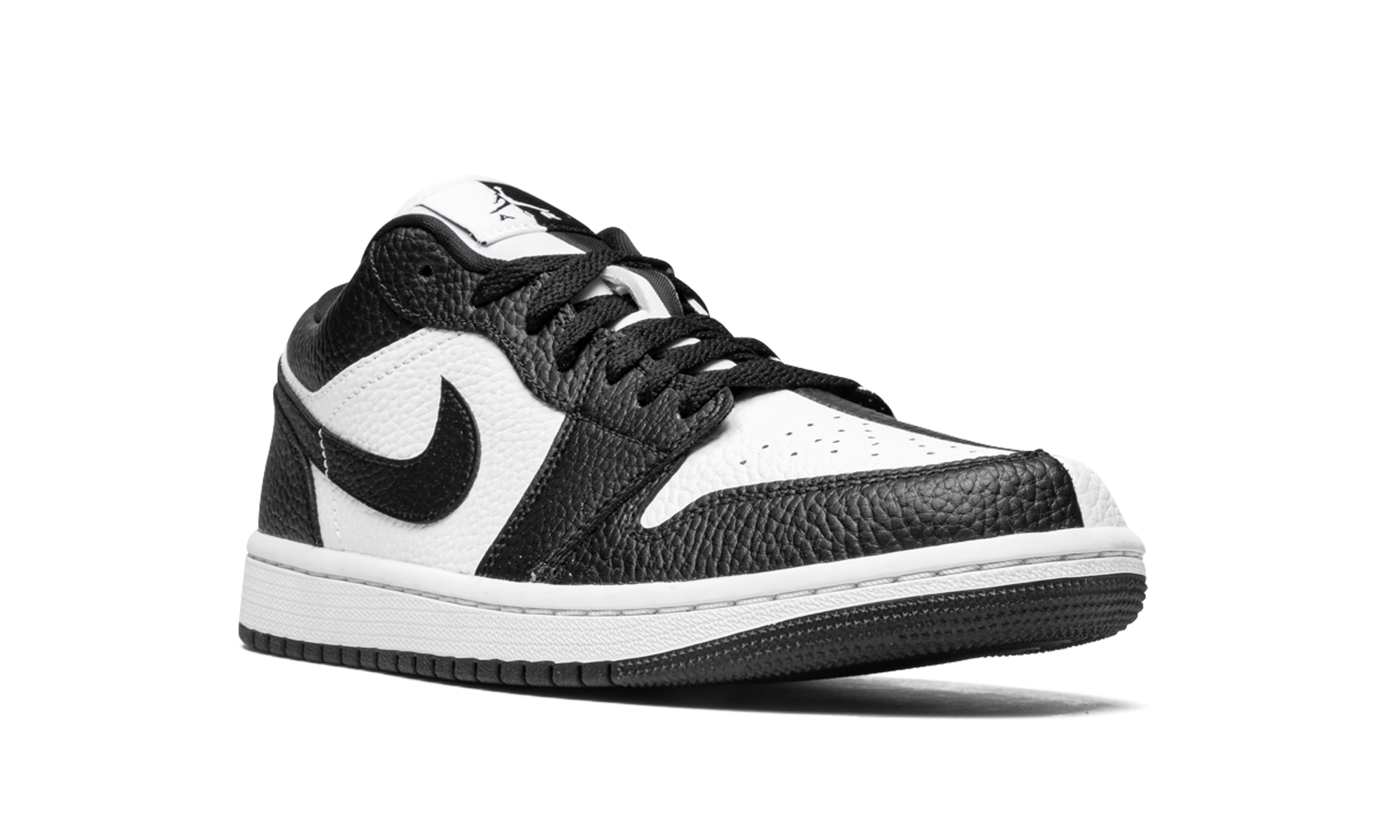 jordan 1 low se homage split white black women s+DR0502-101+diagnol right view