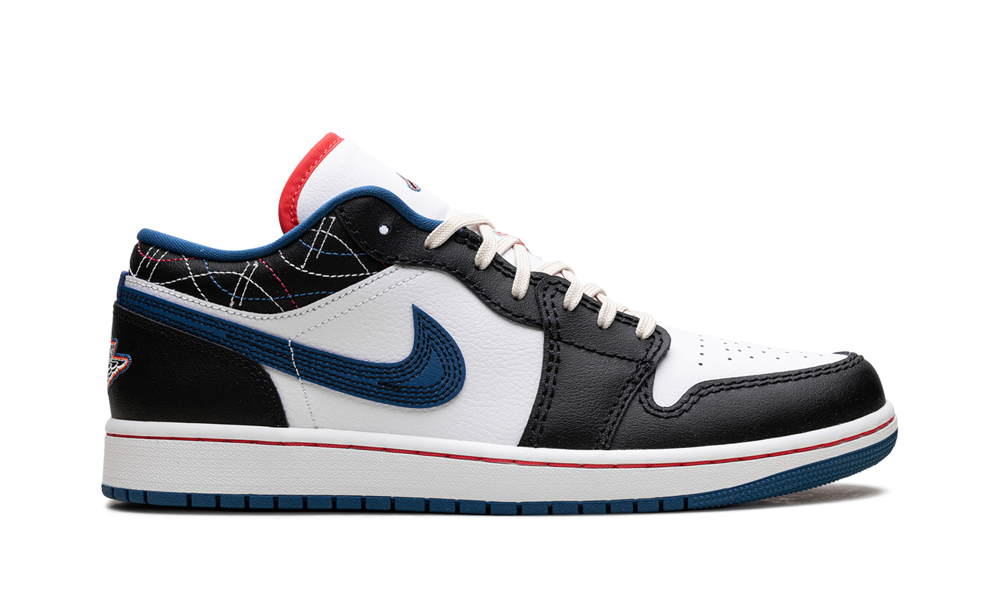 jordan 1 low se industrial blue sashiko+FV3622-141+right view