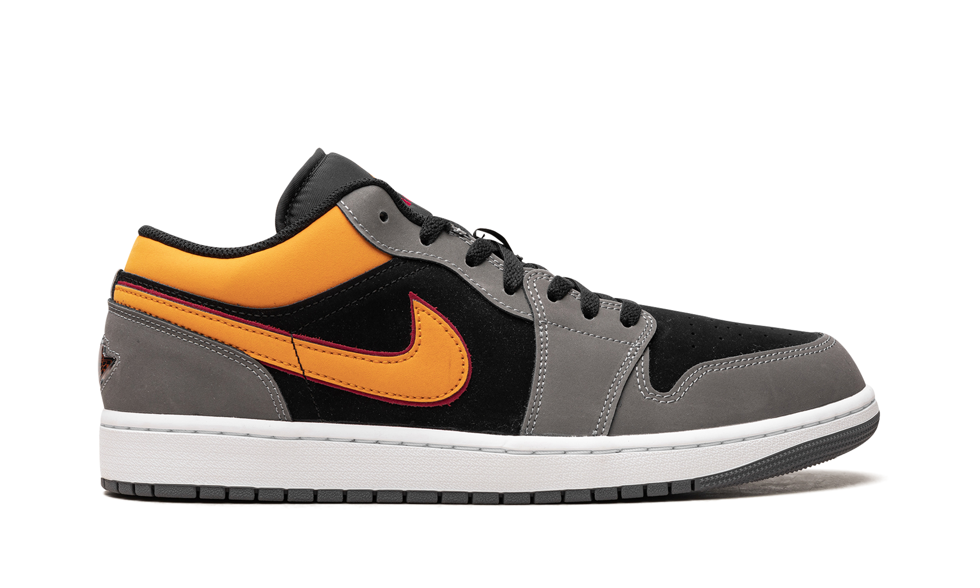 jordan 1 low se light graphite vivid orange+FN7308-008+right view