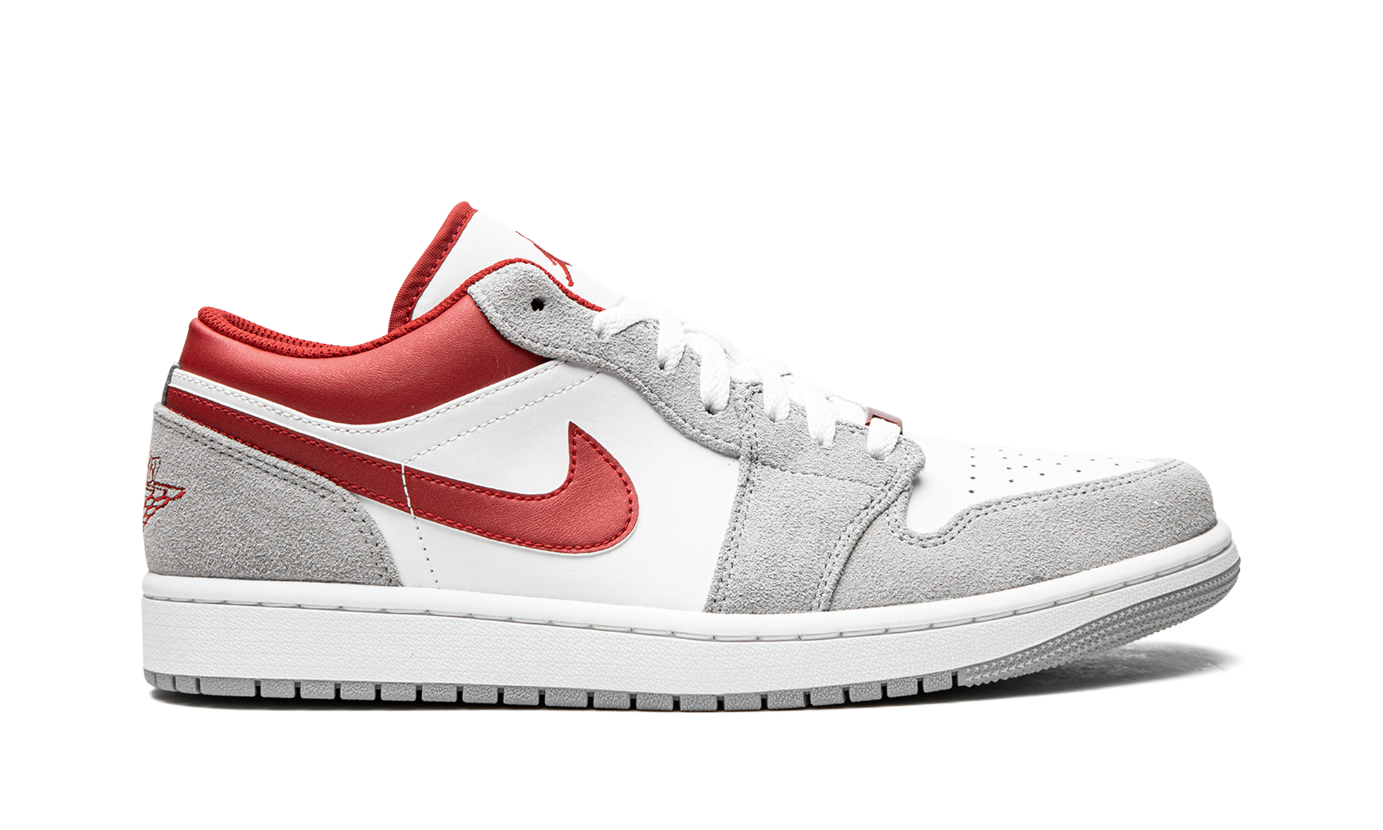 jordan 1 low se light smoke grey gym red+DC6991-016+right view