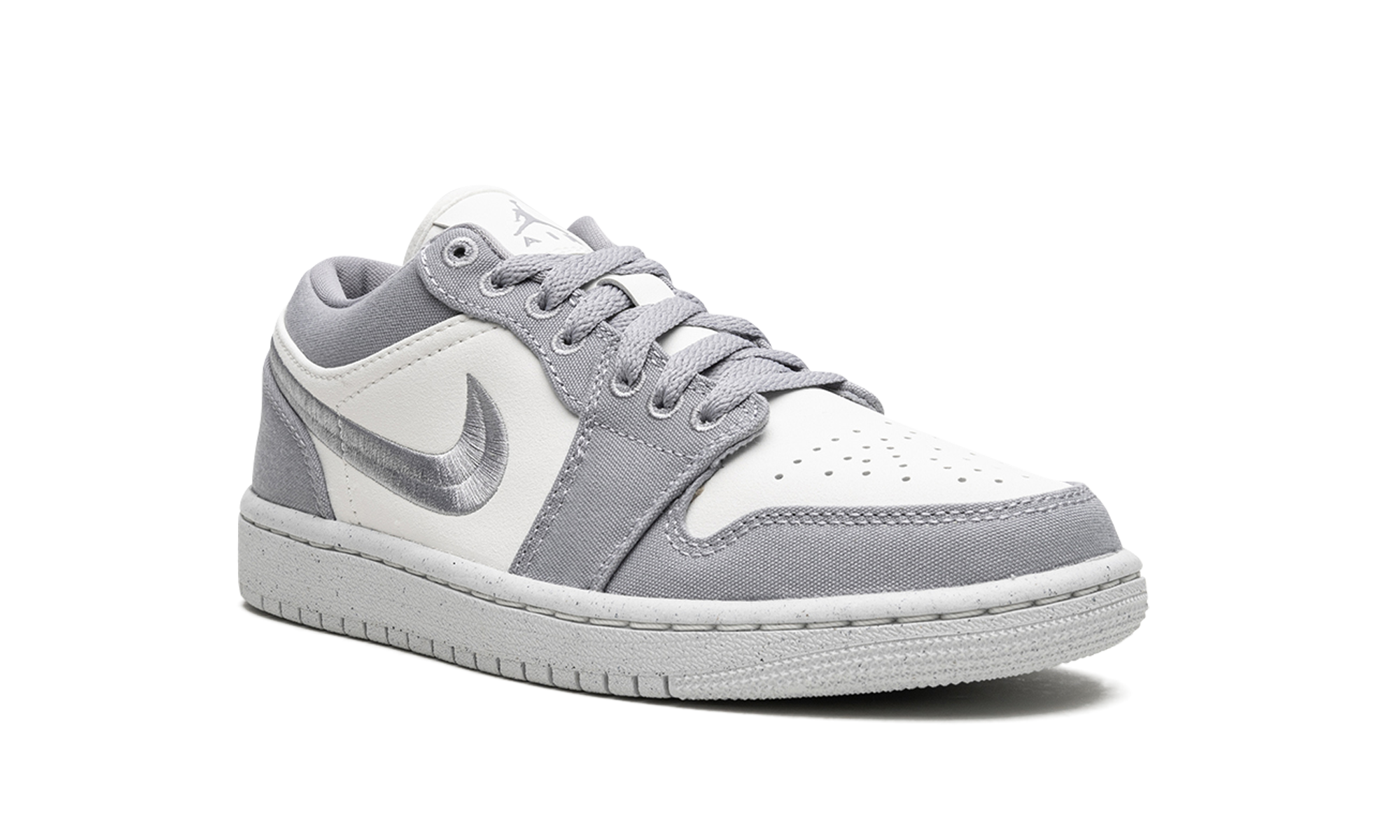 jordan 1 low se light steel grey women s+DV0426-012+diagnol right view