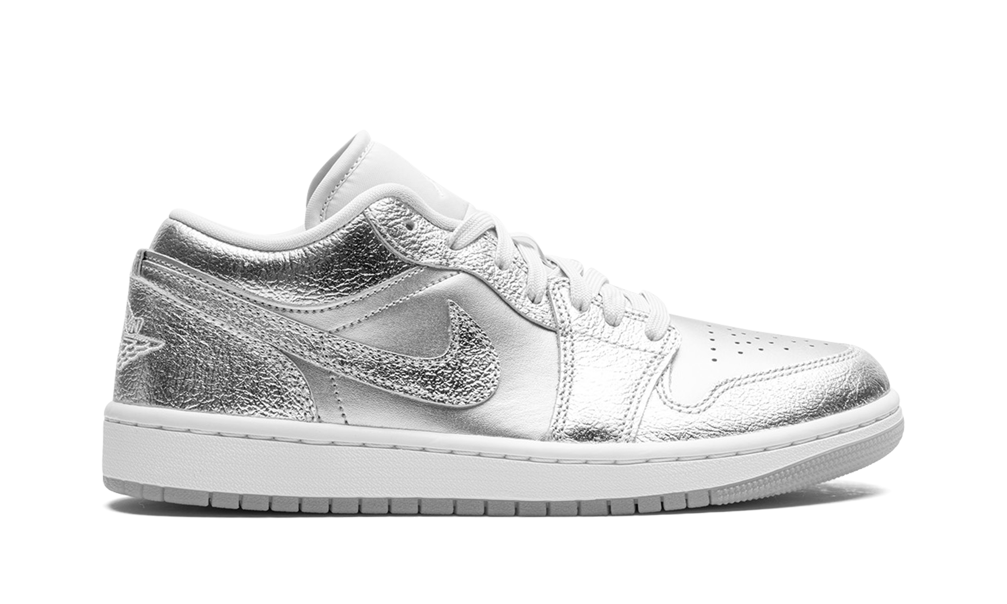 jordan 1 low se metallic silver women s+FN5030-001+right view
