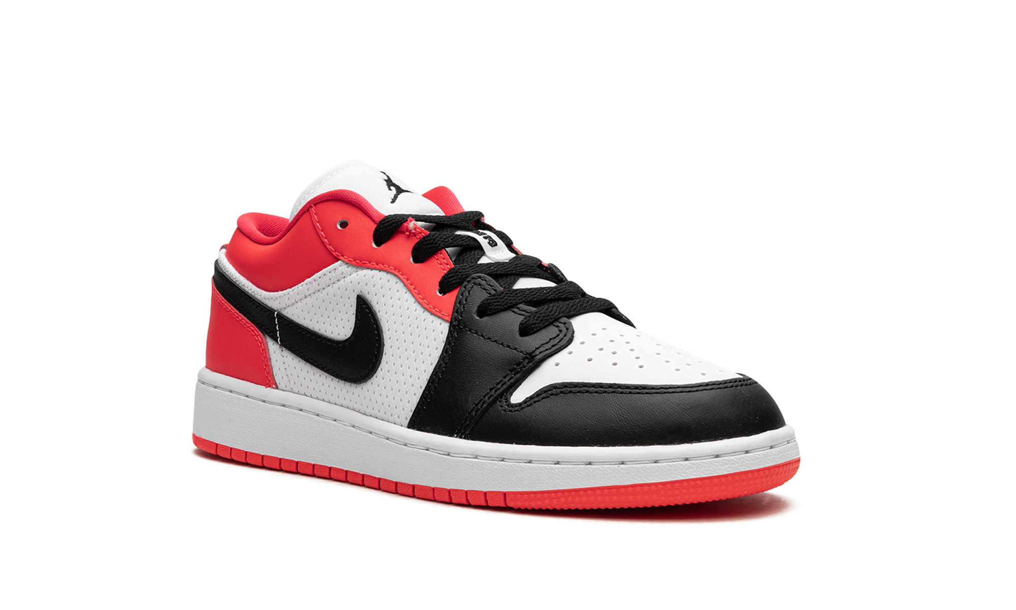 jordan 1 low se mismatched infrared gs+FB4420-616+diagnol right view