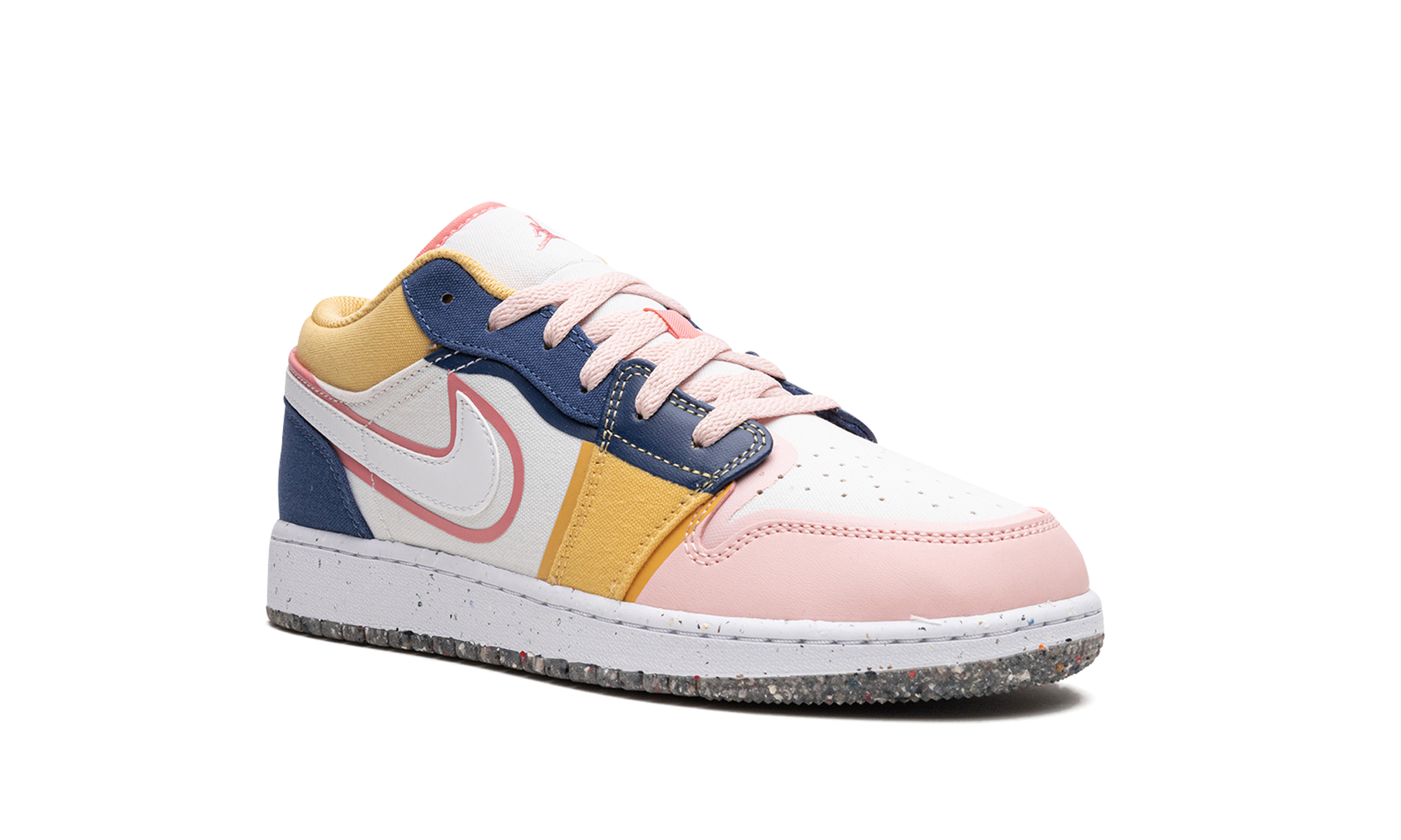jordan 1 low se multi canvas gs+DV1323-100+diagnol right view