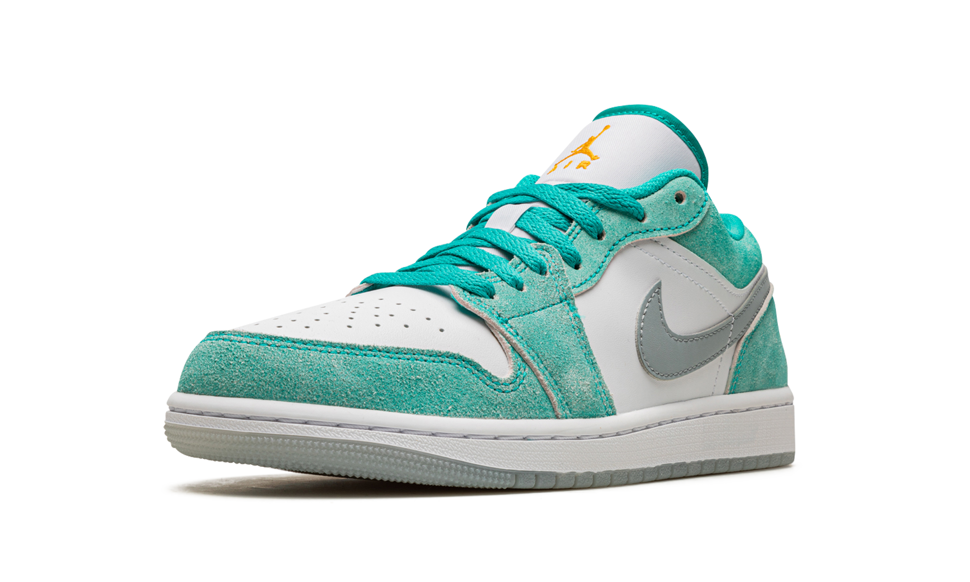 jordan 1 low se new emerald+DN3705-301+left diagnol single view