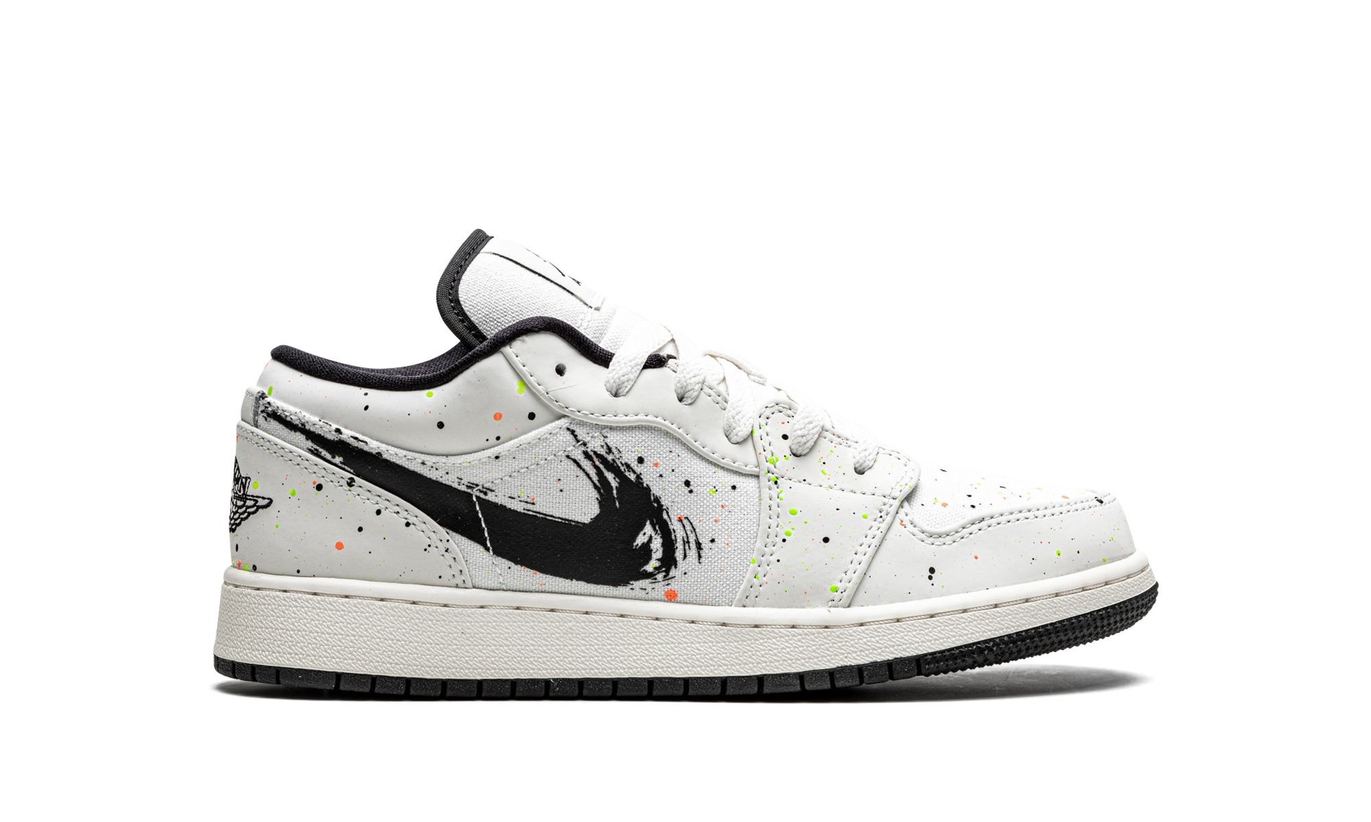 jordan 1 low se paint splatter gs+DH3295-100+right view
