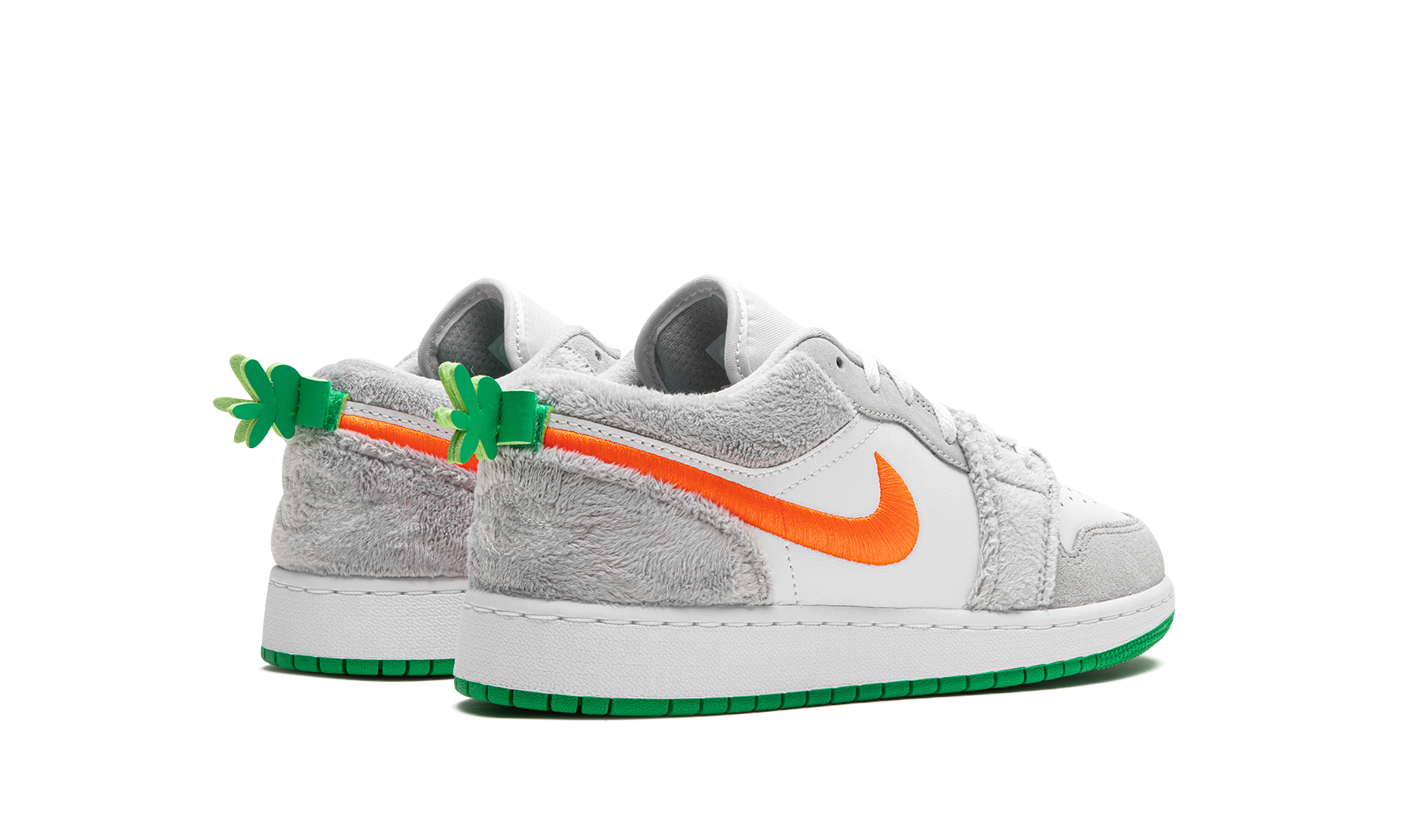 jordan 1 low se rabbit gs+DZ6333-083+diagnol right behind view
