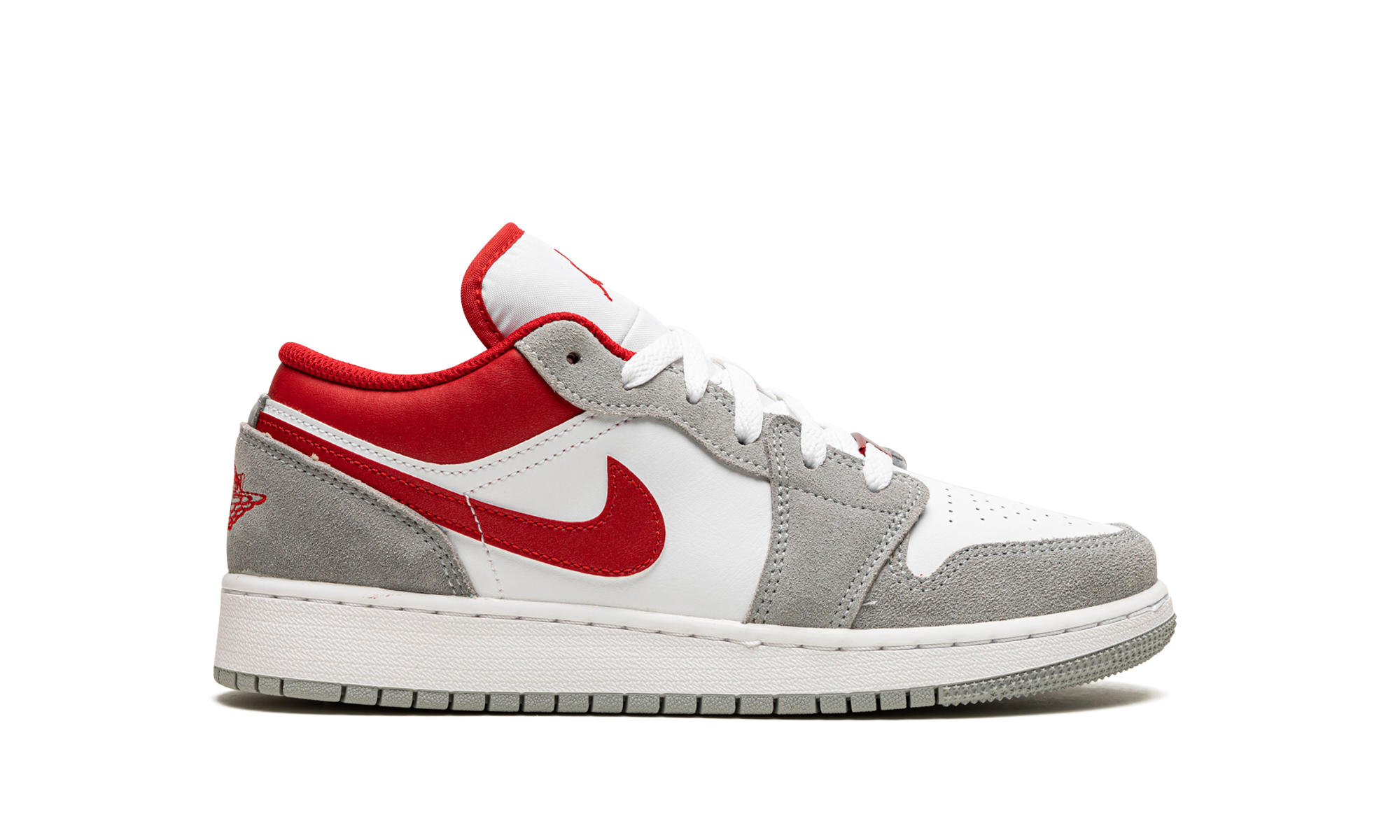jordan 1 low se smoke grey gym red gs+DM0589-016+right view