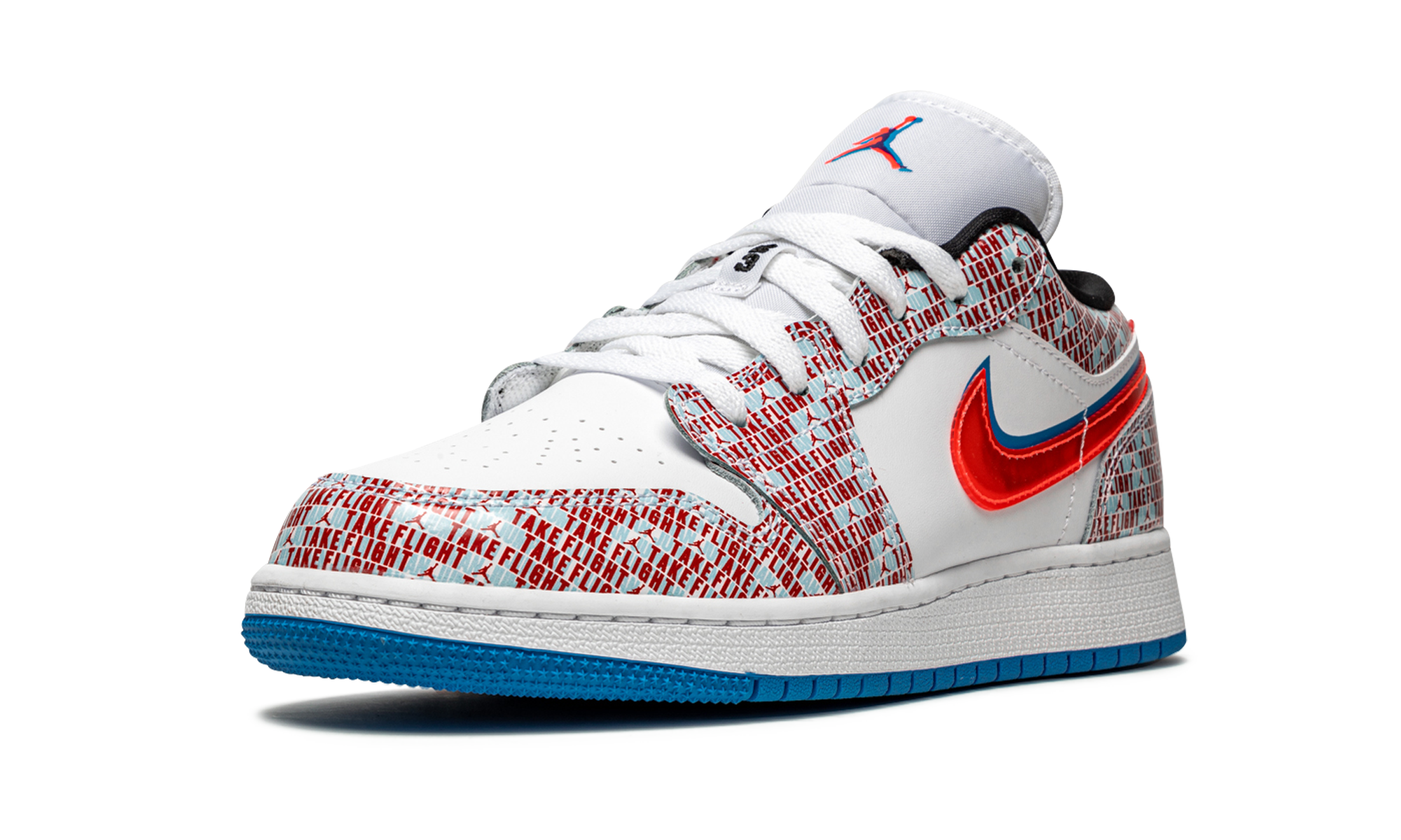jordan 1 low se take flight gs+DD1527-114+left diagnol single view