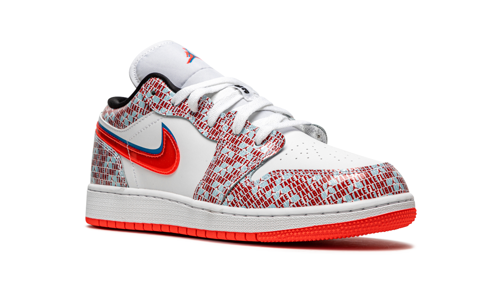 jordan 1 low se take flight gs+DD1527-114+diagnol right view