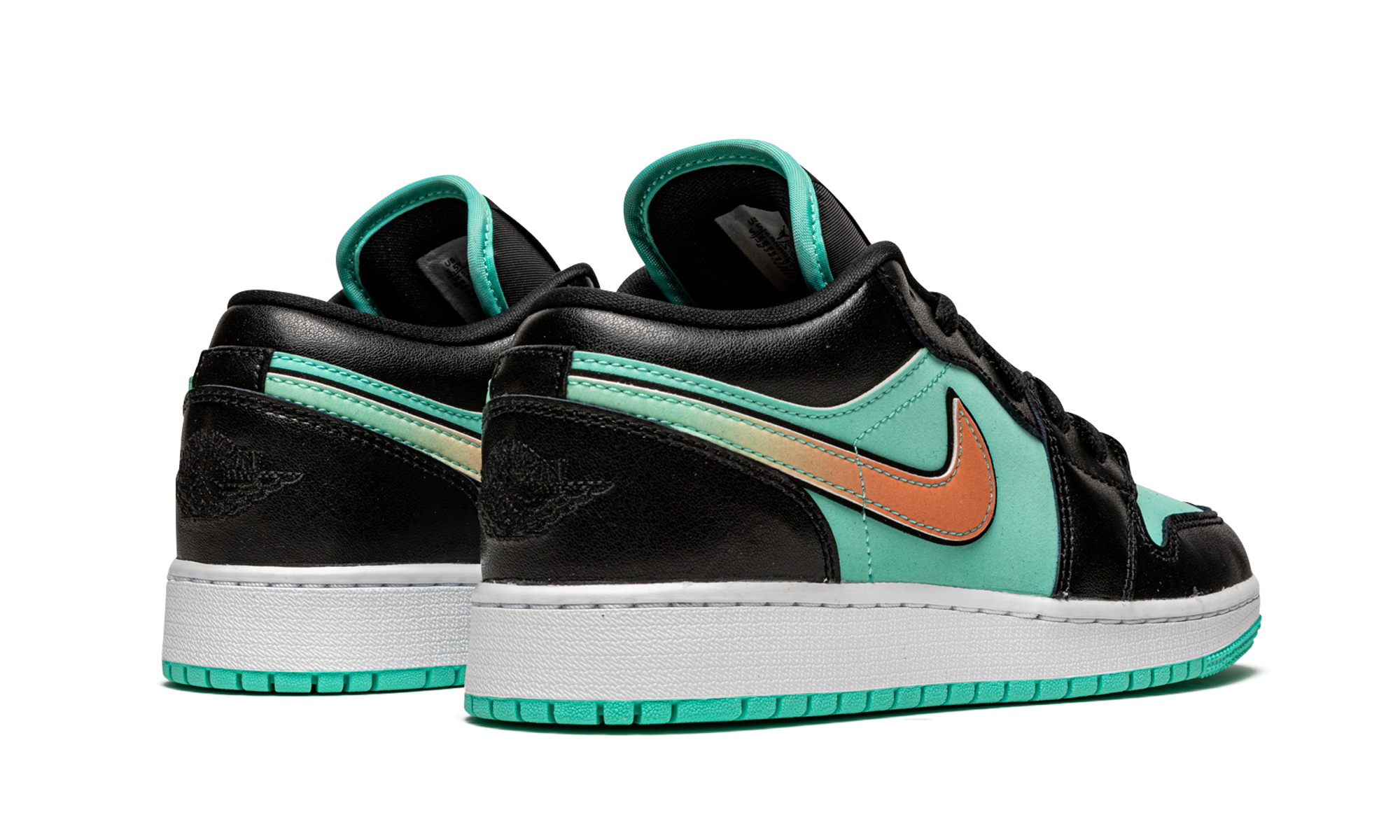 jordan 1 low se tropical twist gs+CV9844-301+diagnol right behind view