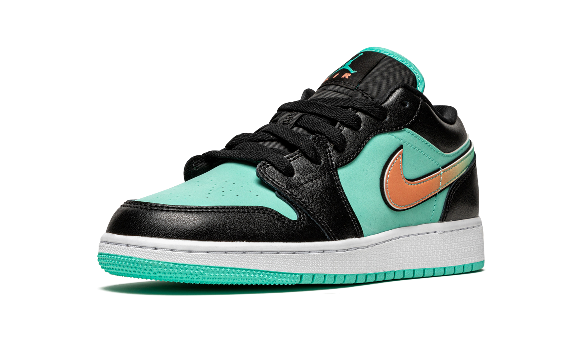 jordan 1 low se tropical twist gs+CV9844-301+left diagnol single view