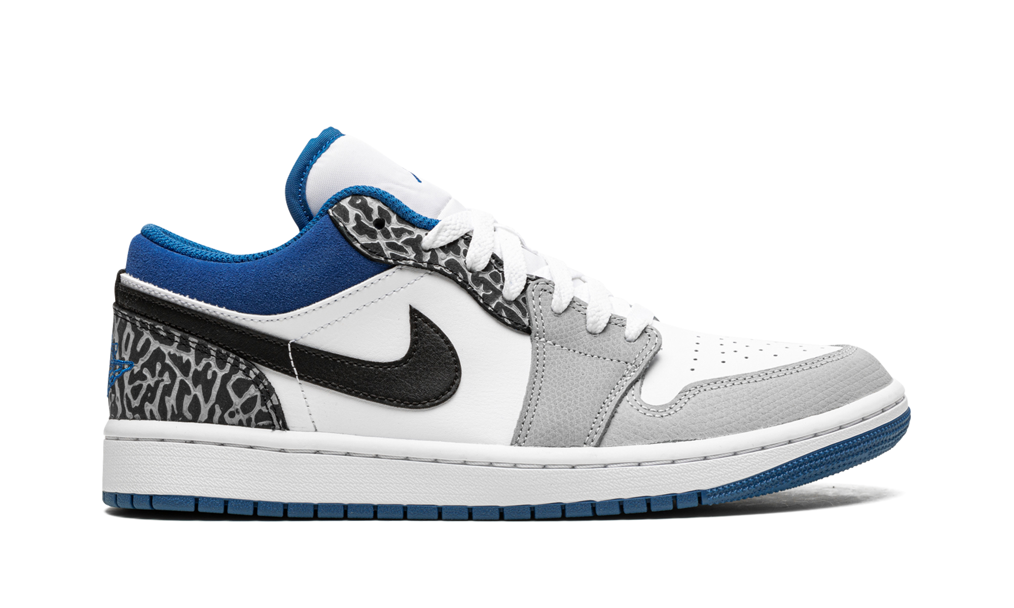jordan 1 low se true blue+DM1199-140+right view